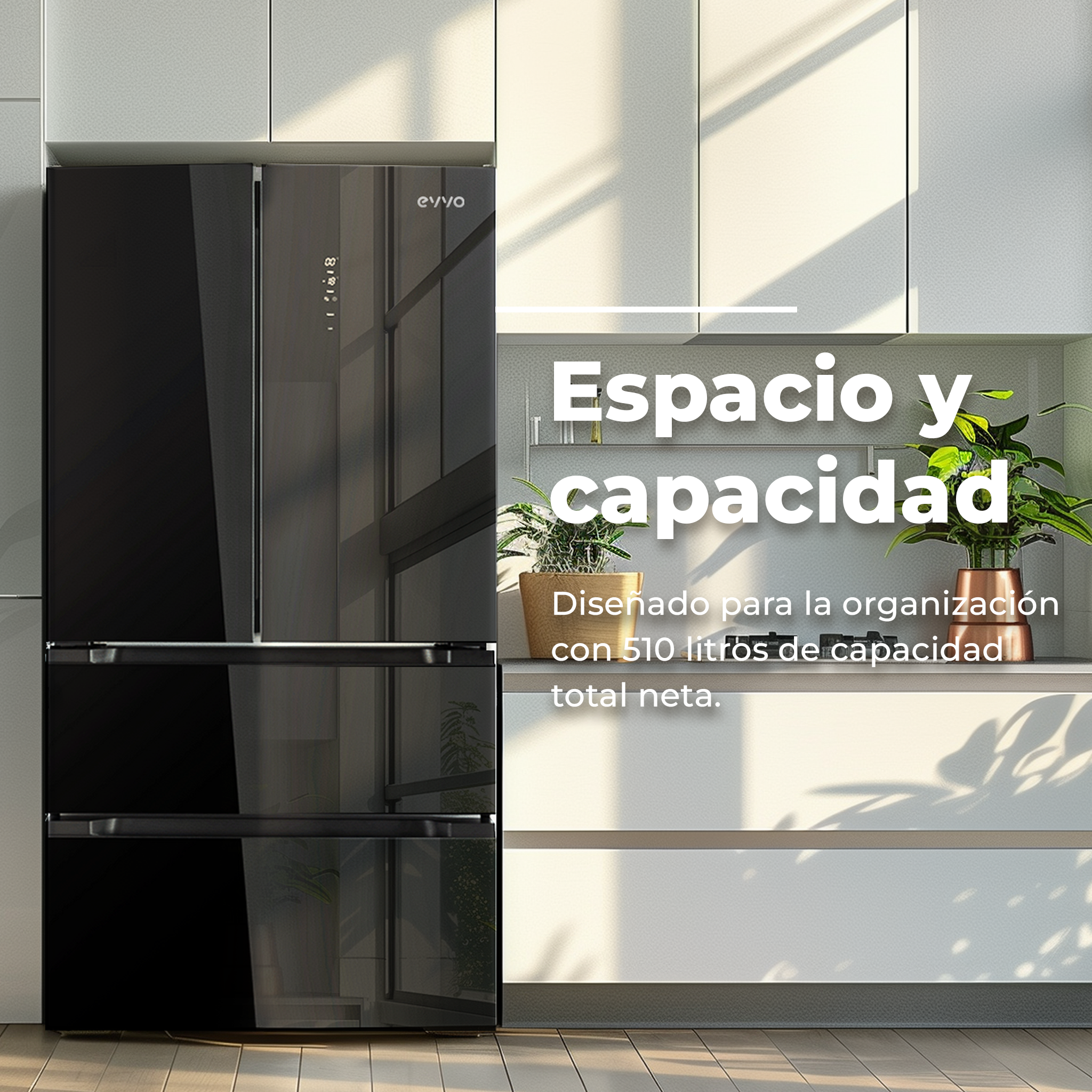 Frigorífico Francês EVVO F80DX