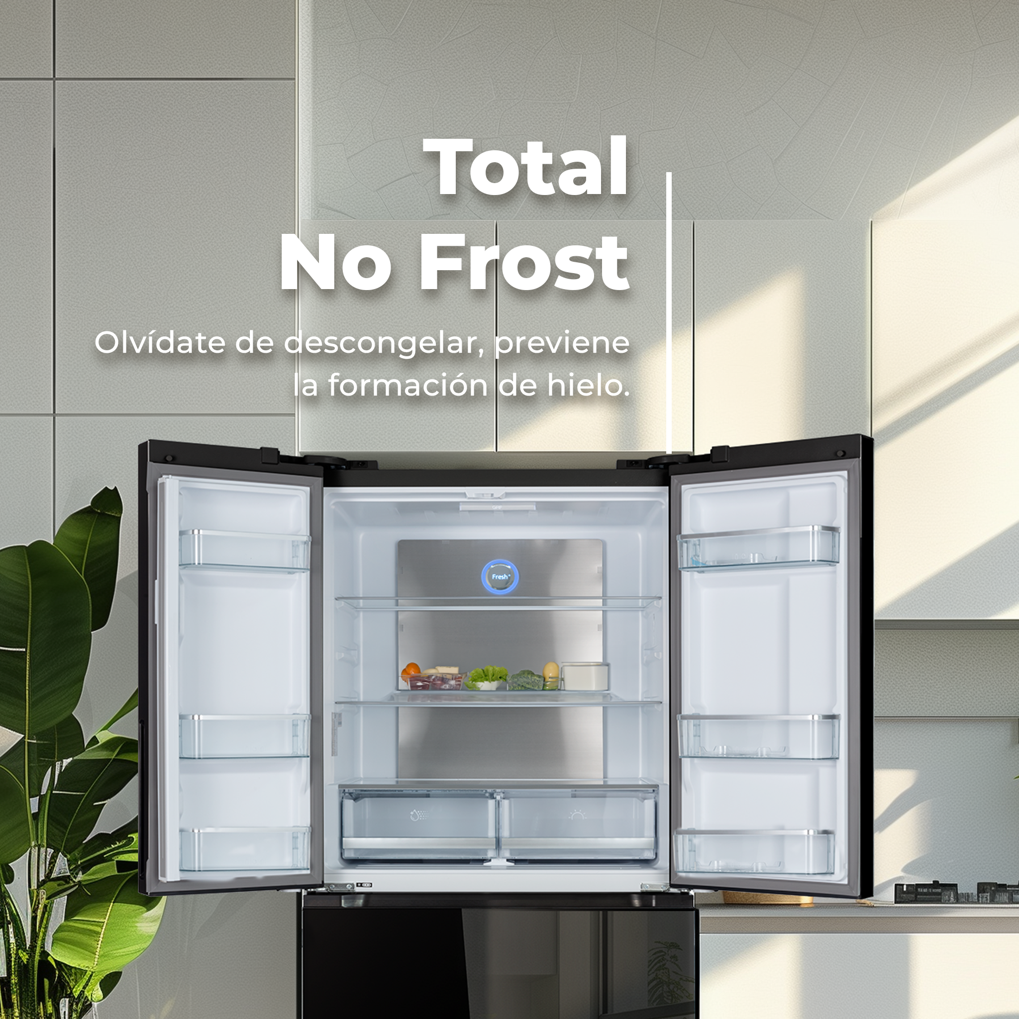Frigorífico Francês EVVO F80DX
