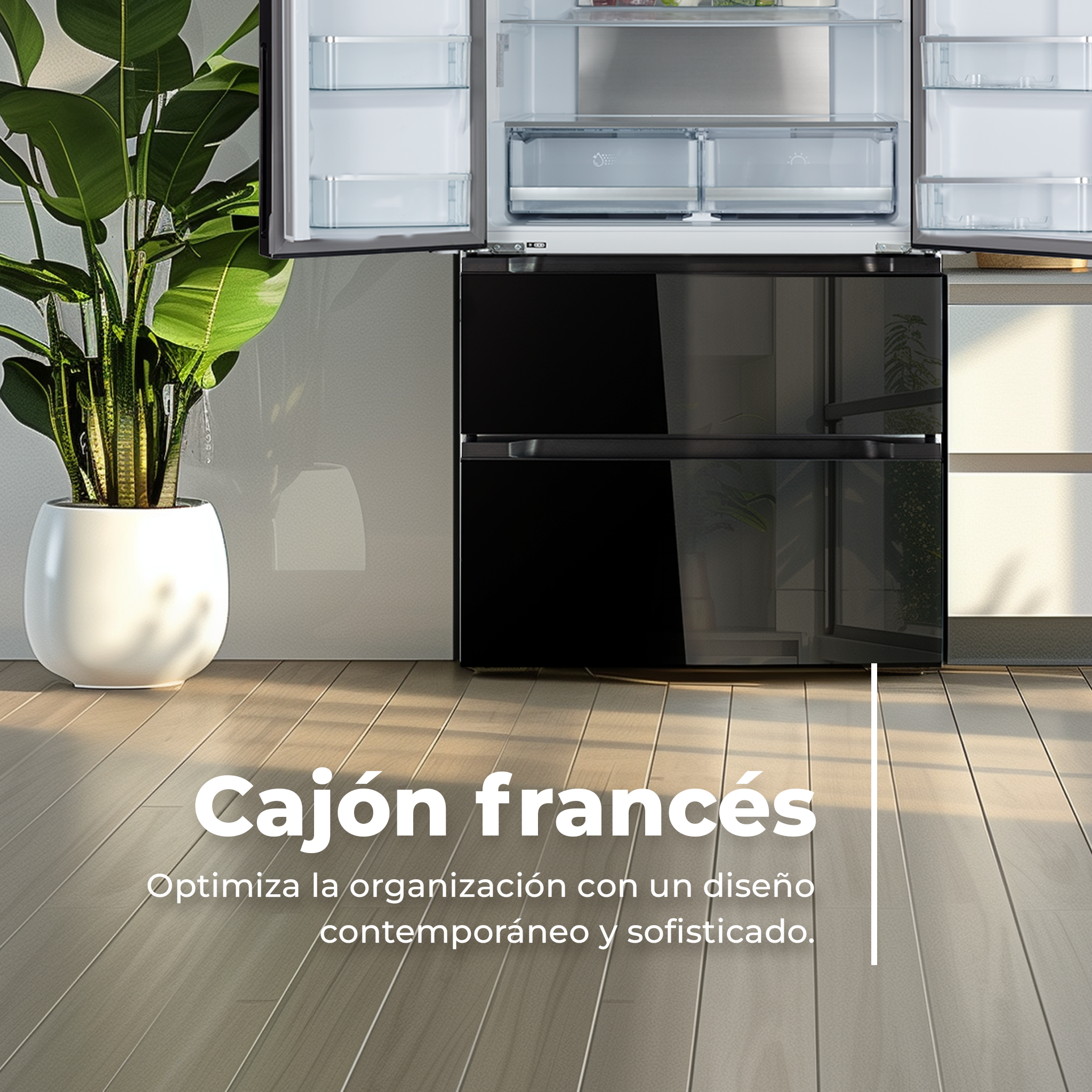 Frigorífico Francês EVVO F80DX