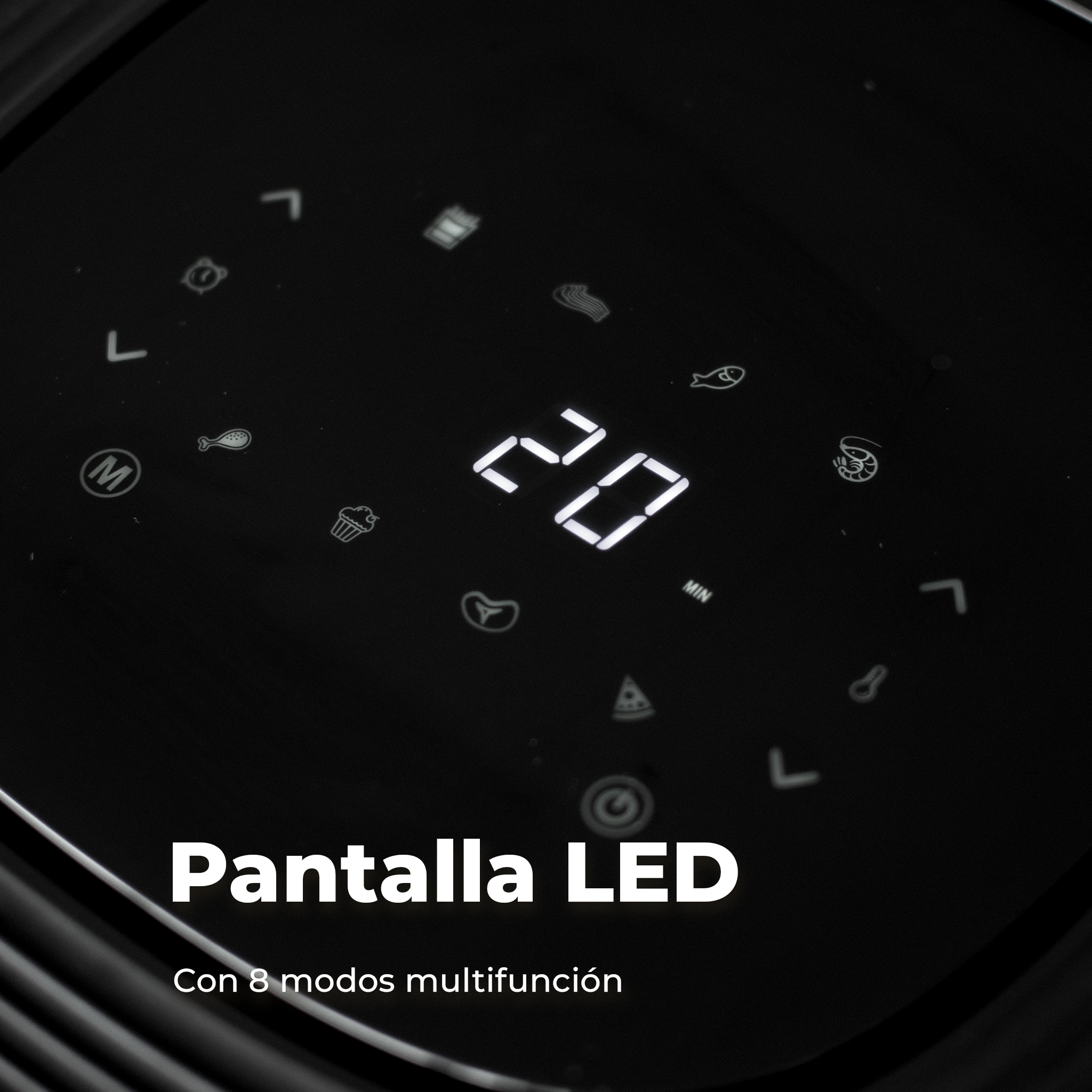 Freidora sin aceite EVVO Tasty Fryer 6L