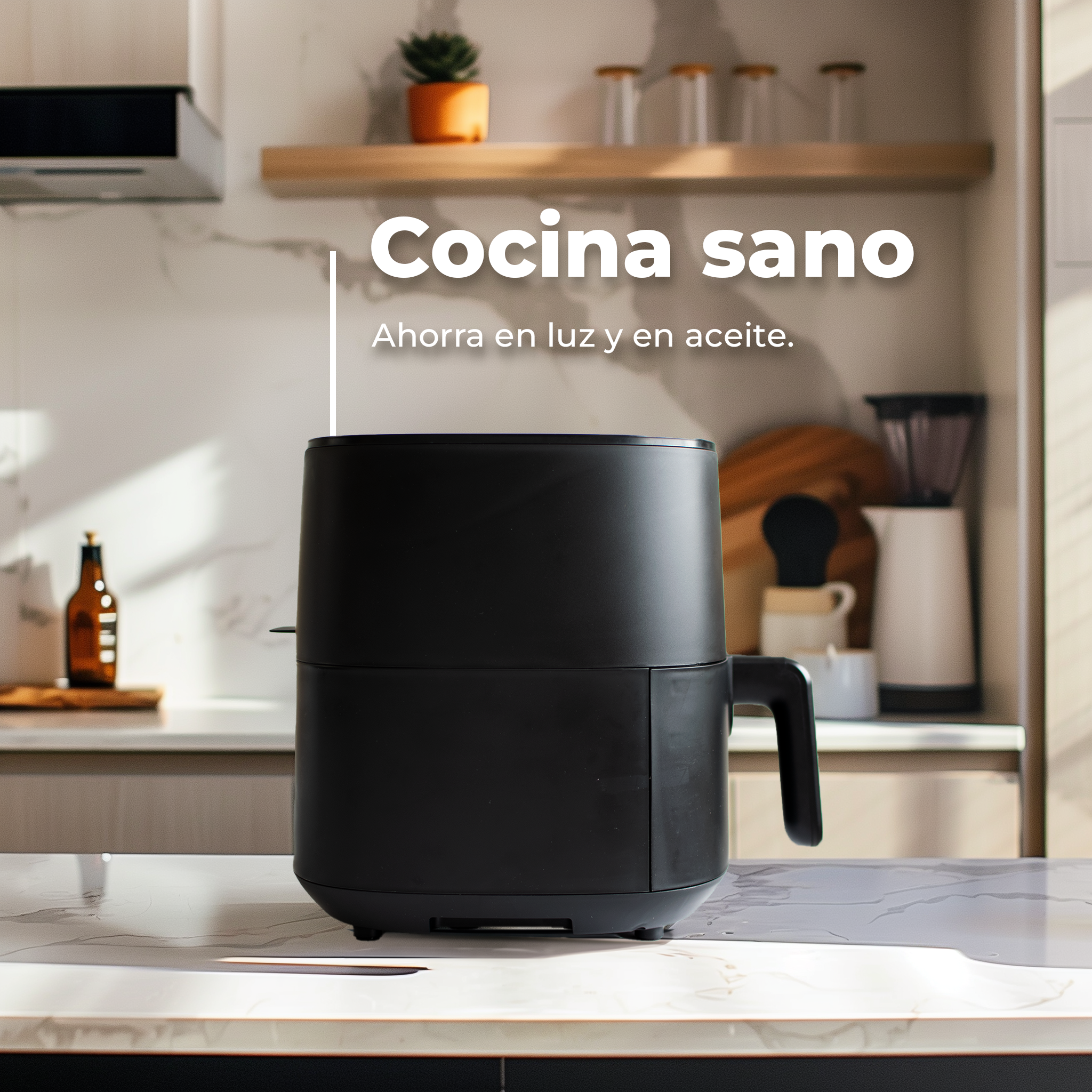 Freidora sin aceite EVVO Tasty Fryer 6L