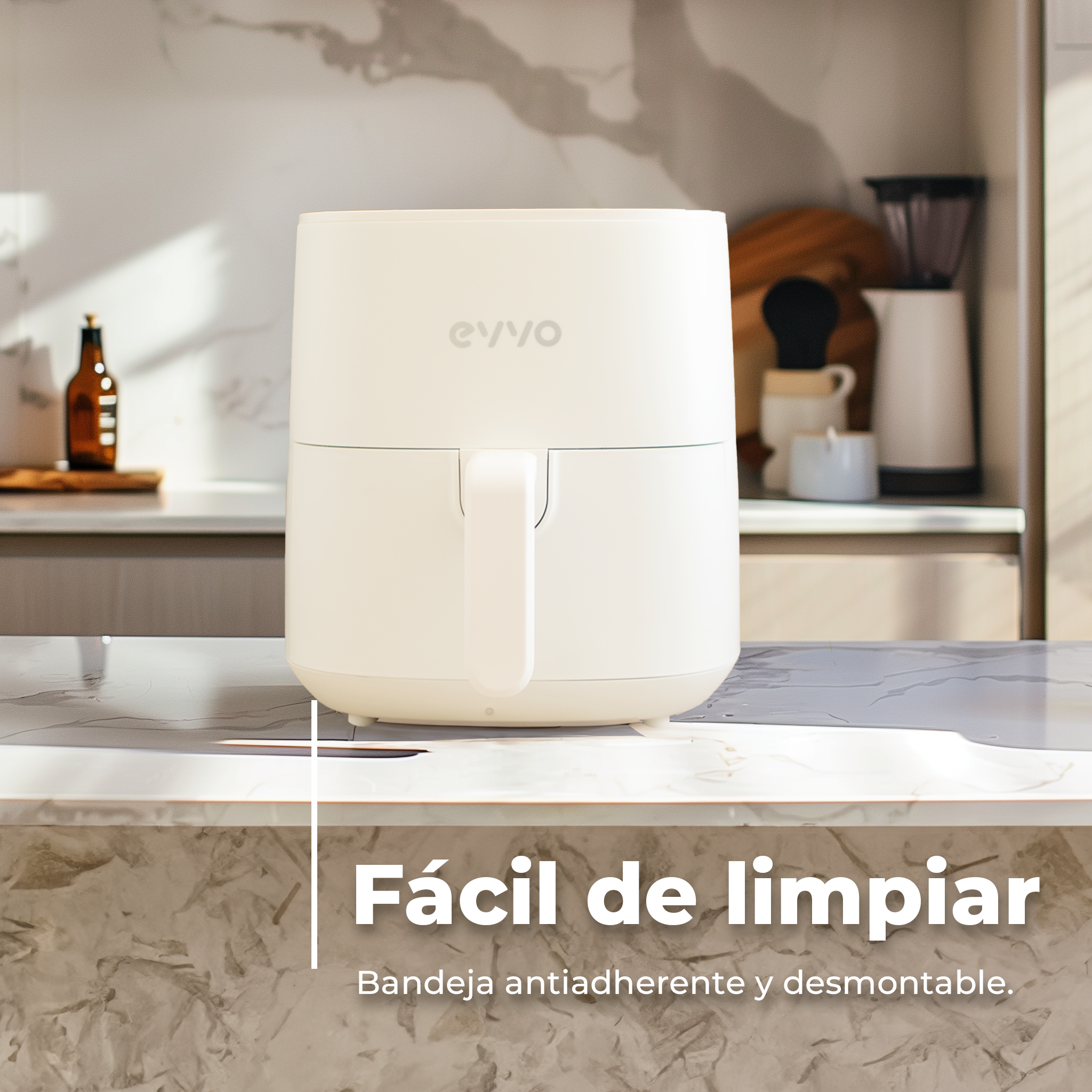 Freidora sin aceite EVVO Tasty Fryer 6L