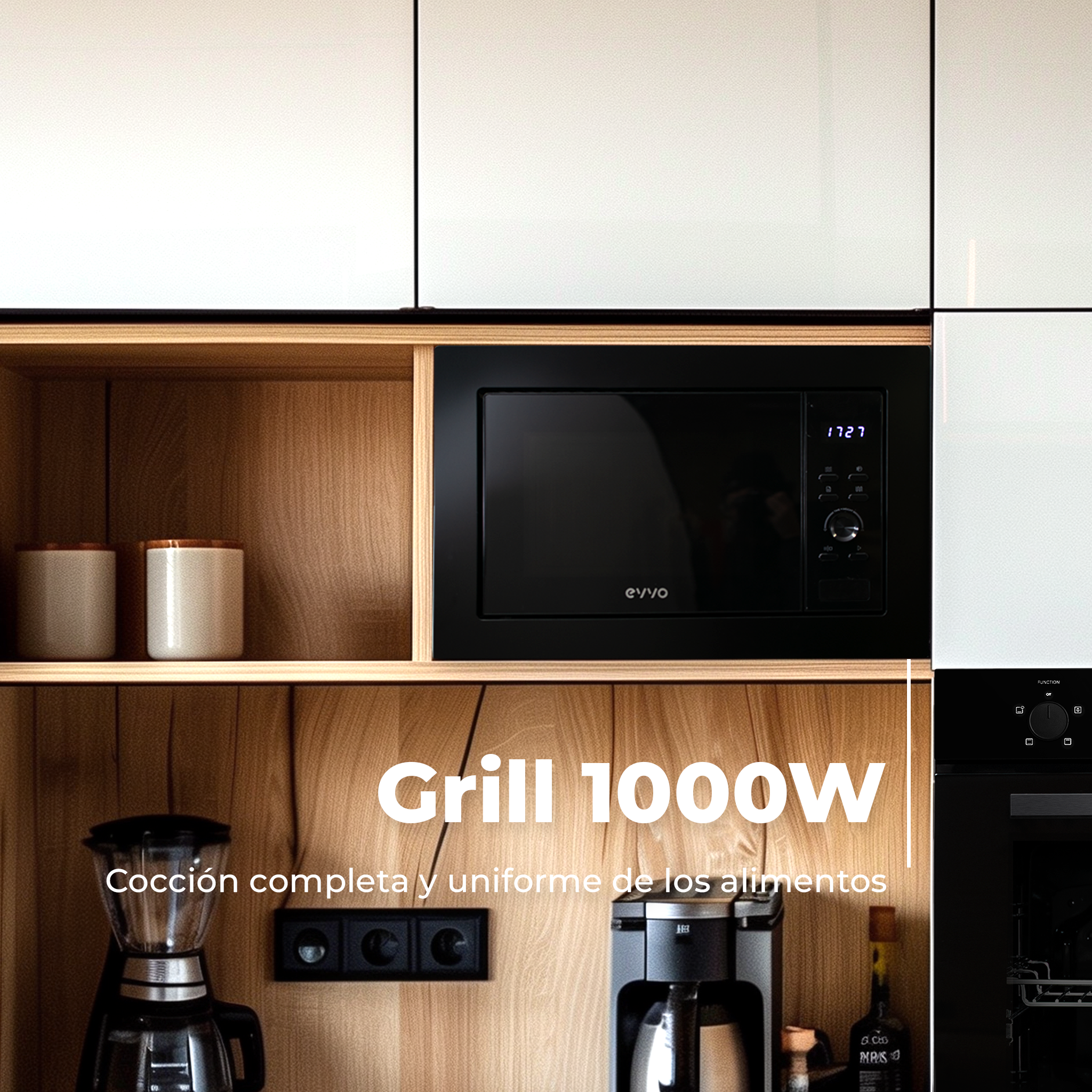 Microondas integrable EVVO Mi35 Reacondicionado Clase A