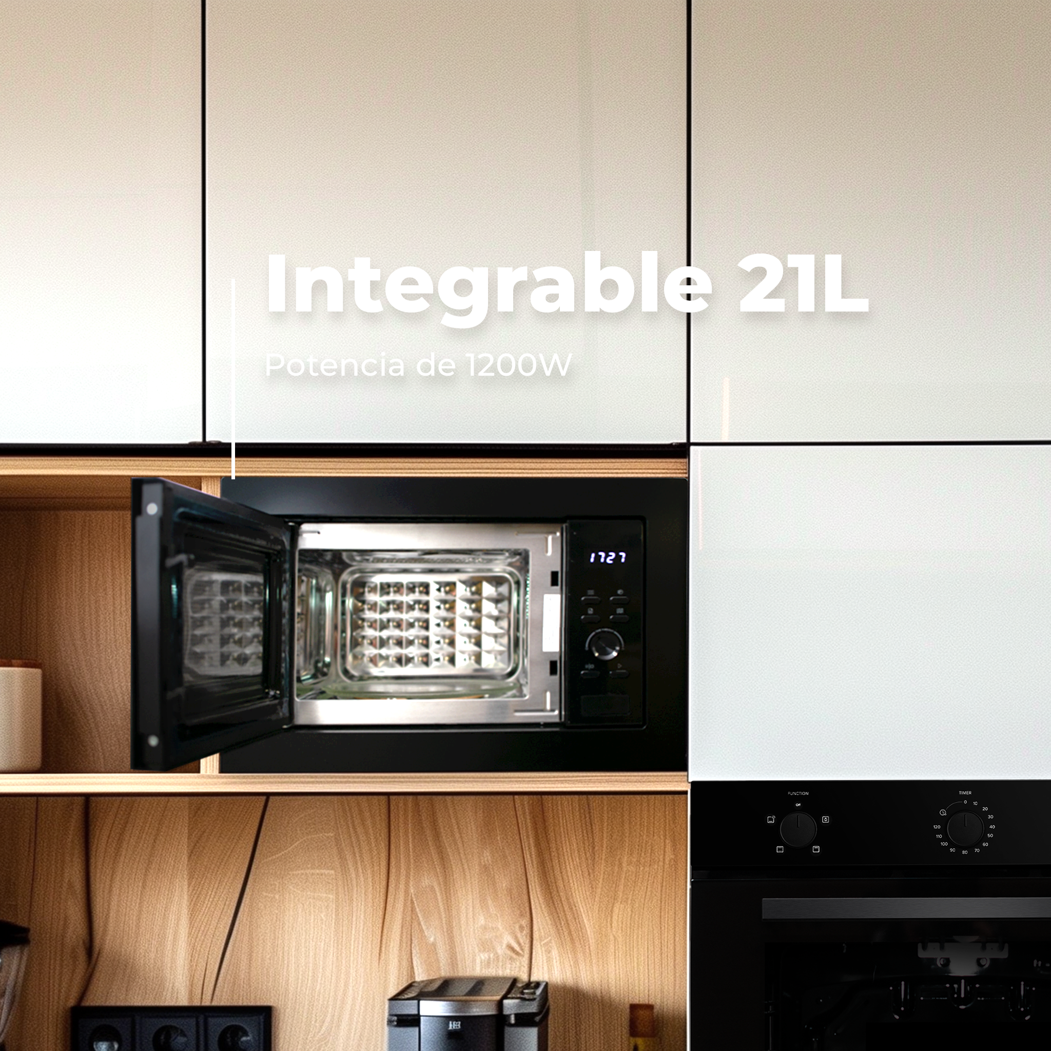 Microondas integrable EVVO Mi30 Reacondicionado Clase A