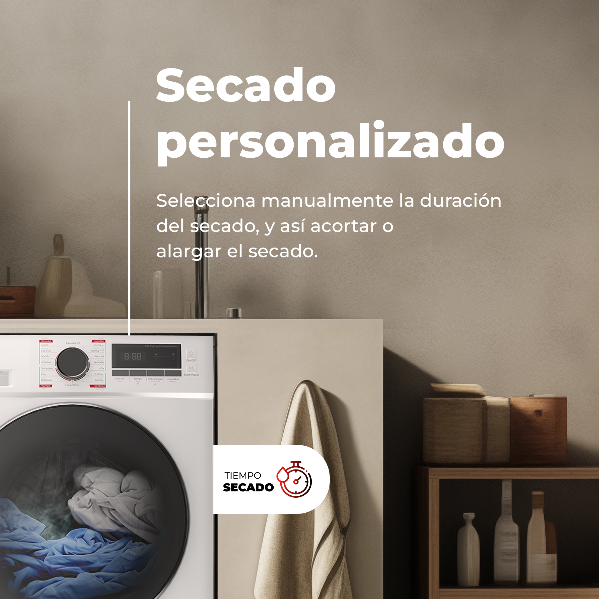 Secadora EVVO Nature S10 Bomba Calor