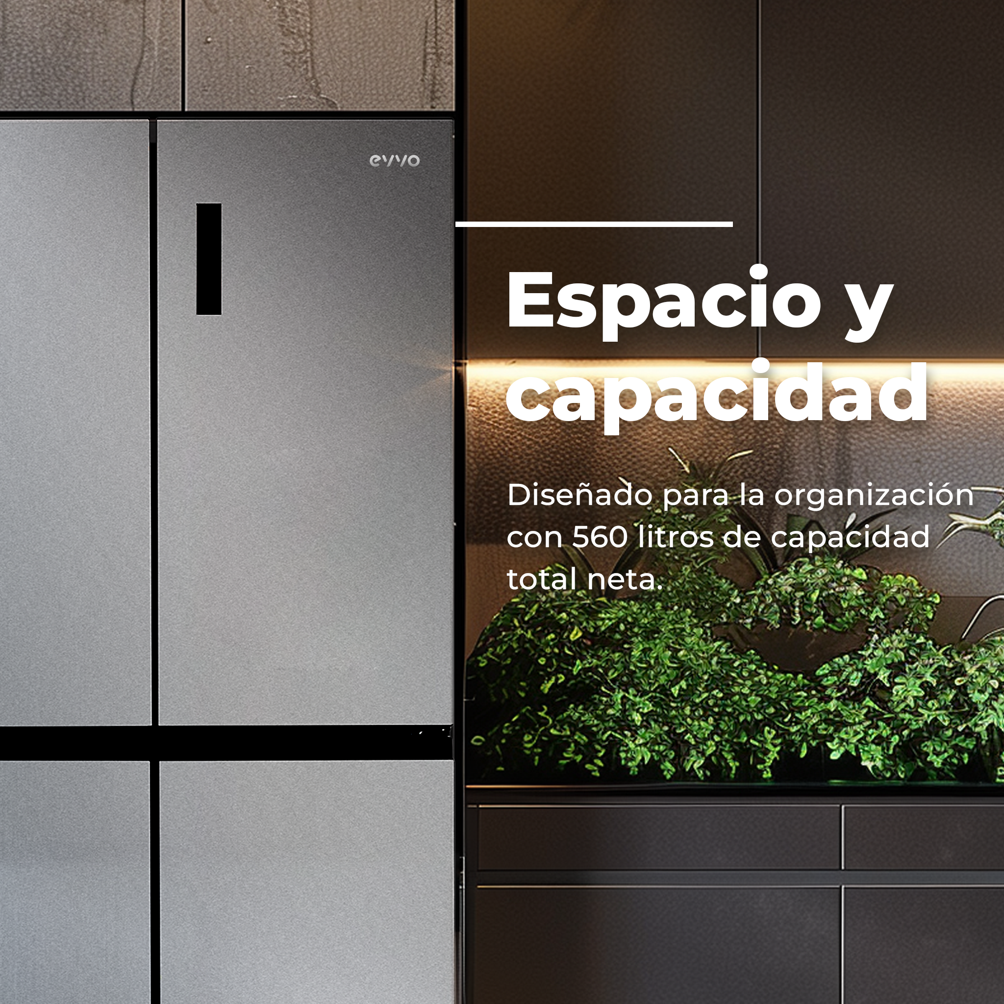 Frigorífico Francês EVVO F80DX