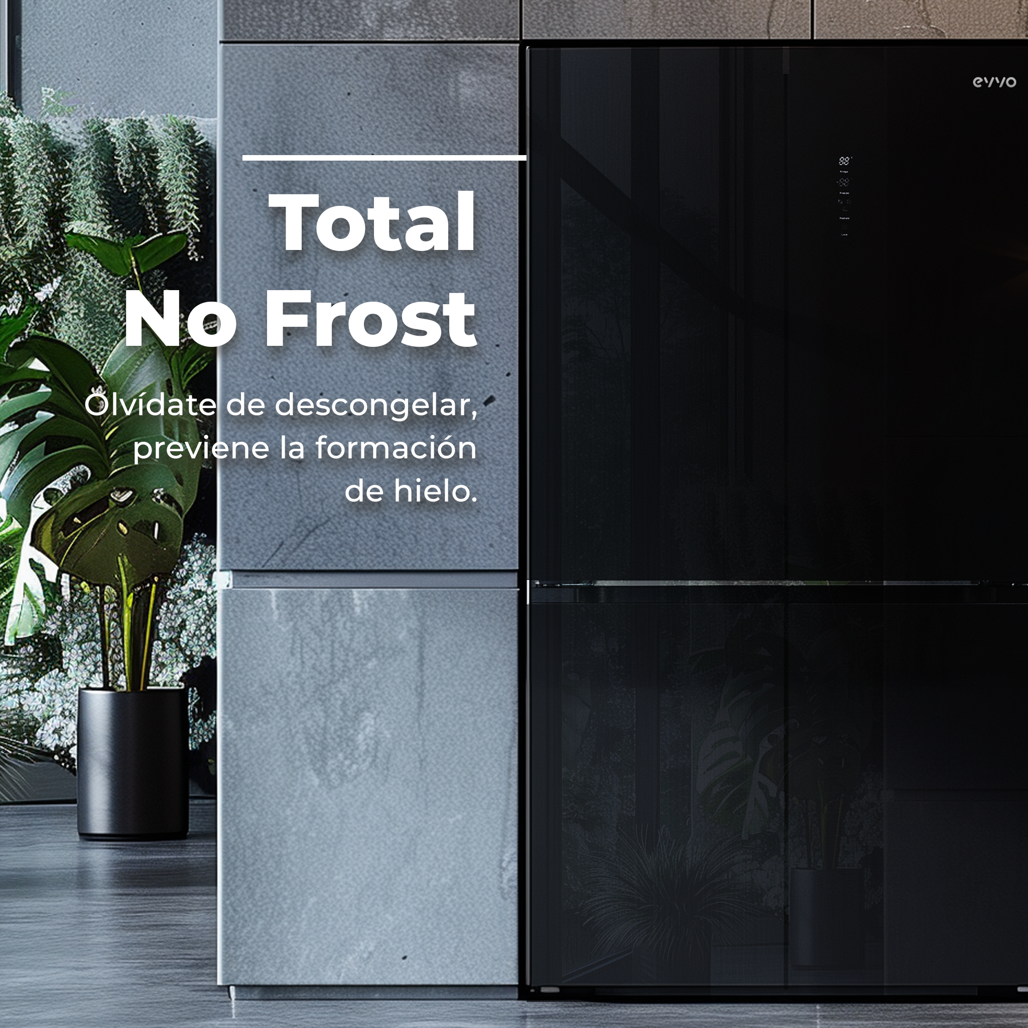 Frigorífico Francês EVVO F80DX