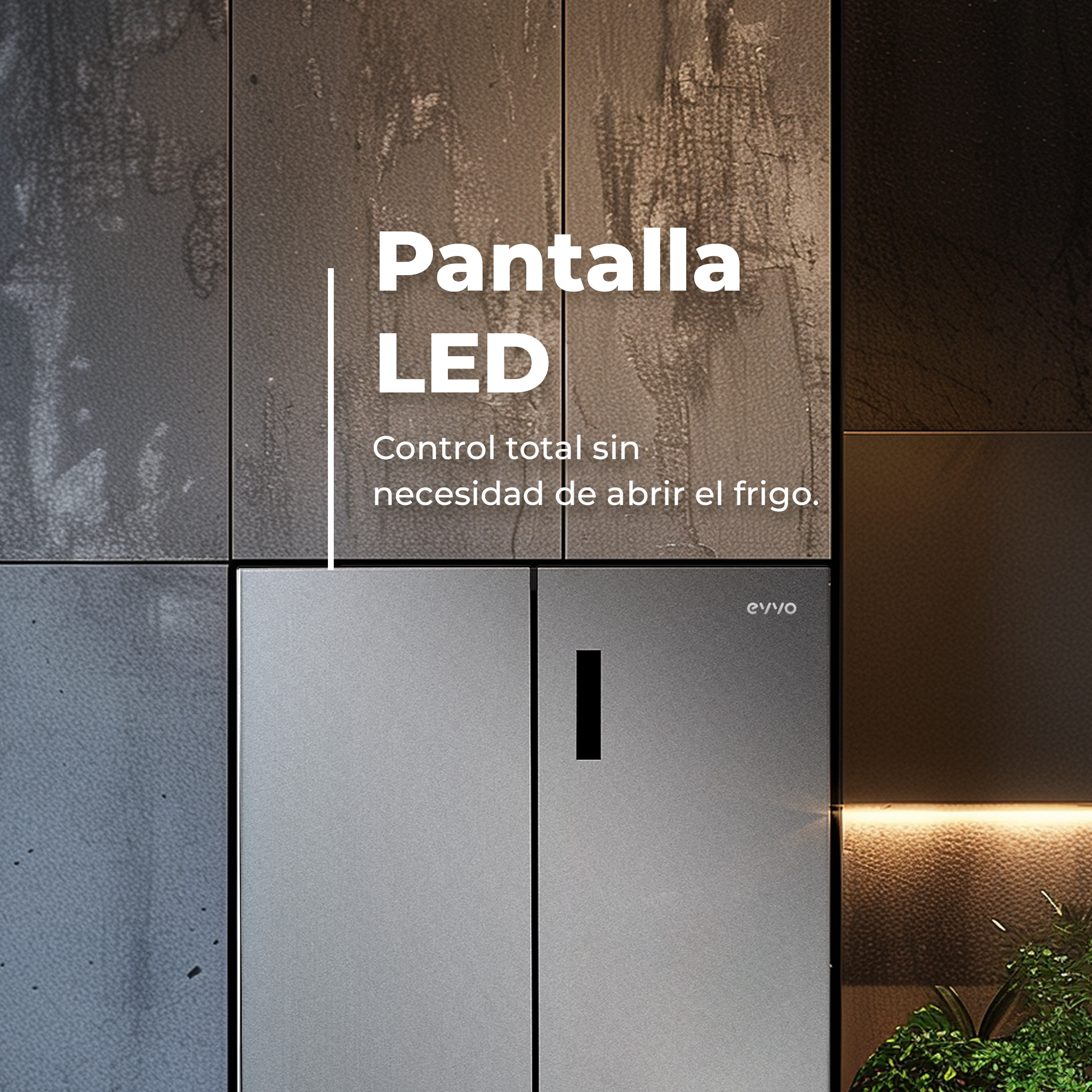 Frigorífico Francês EVVO F80DX