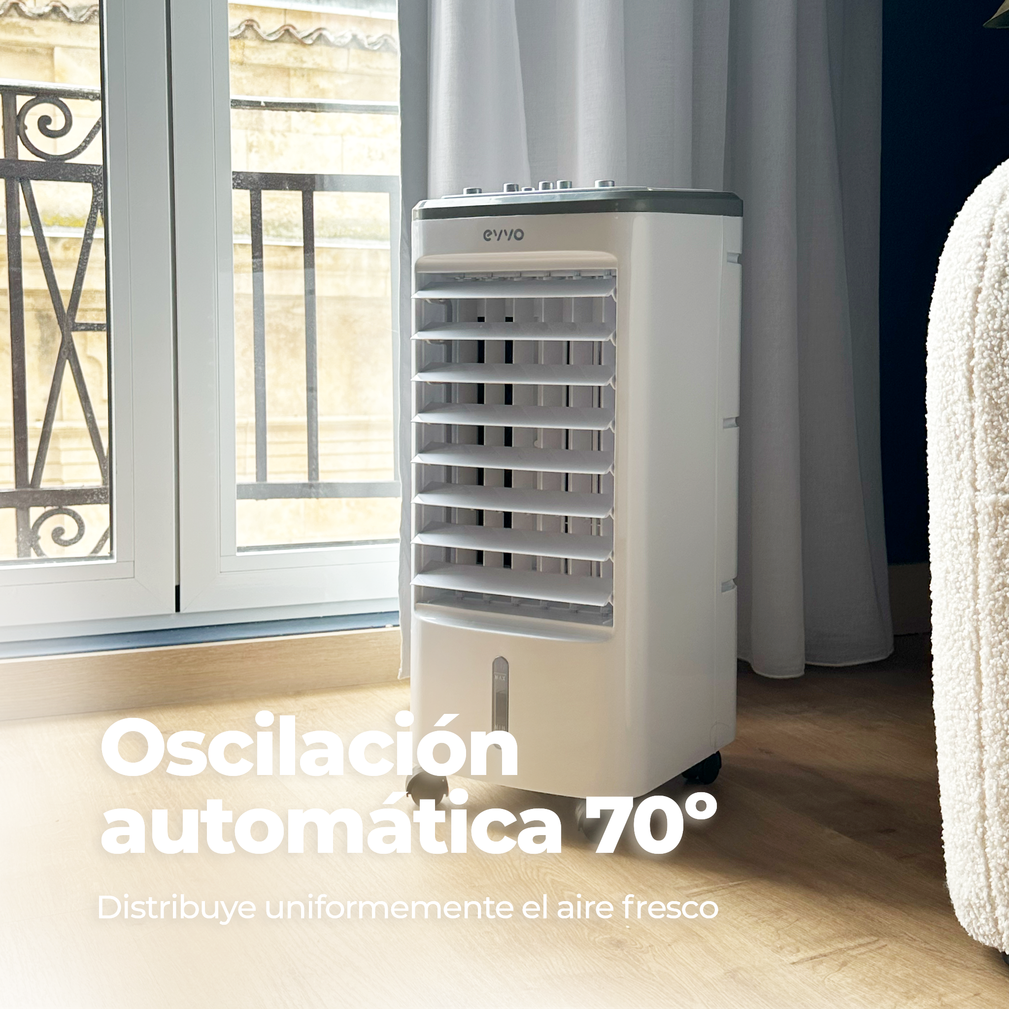 Climatizador Evaporativo EVVO CLIMA AC650