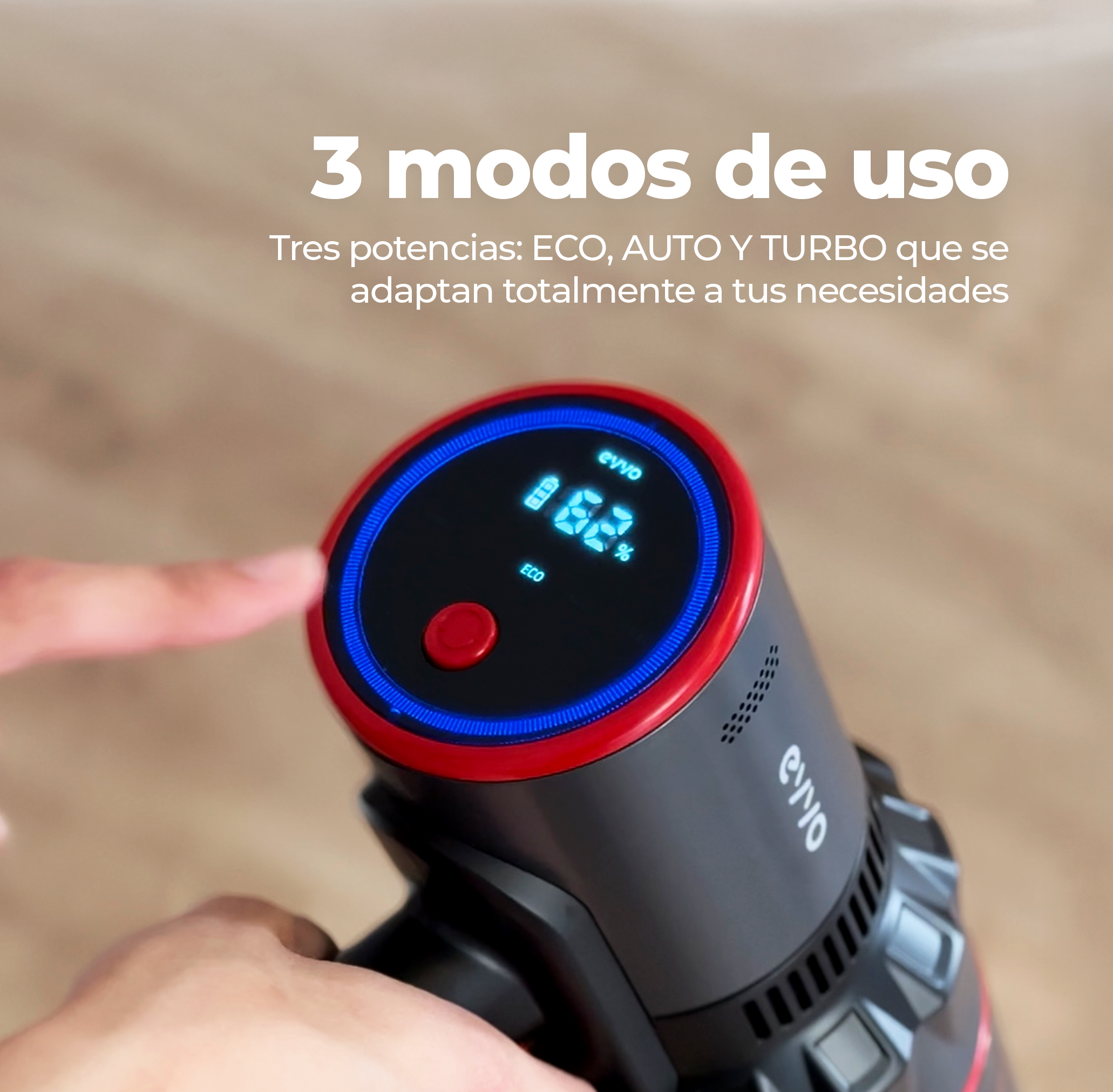 Aspirador sin cable Evvo Ai36