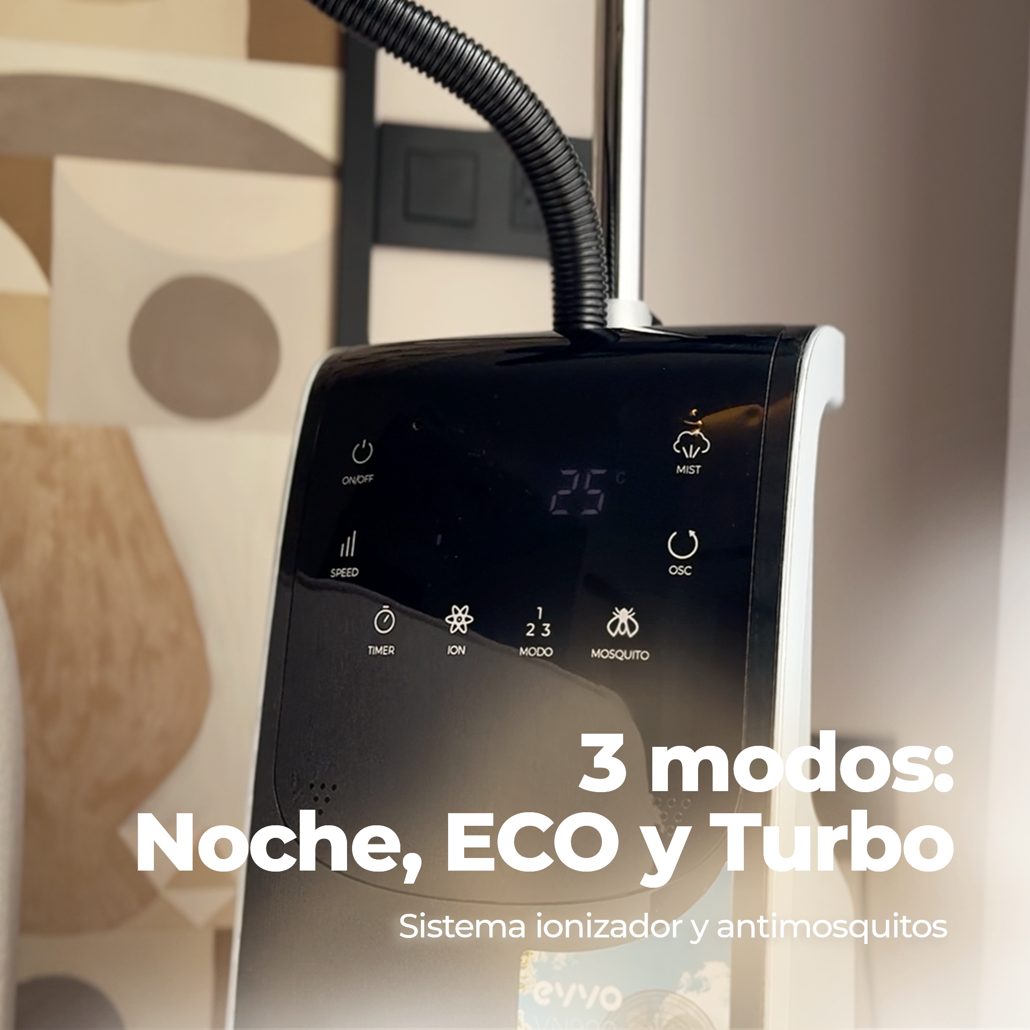 Ventilador Nebulizador EVVO VN900