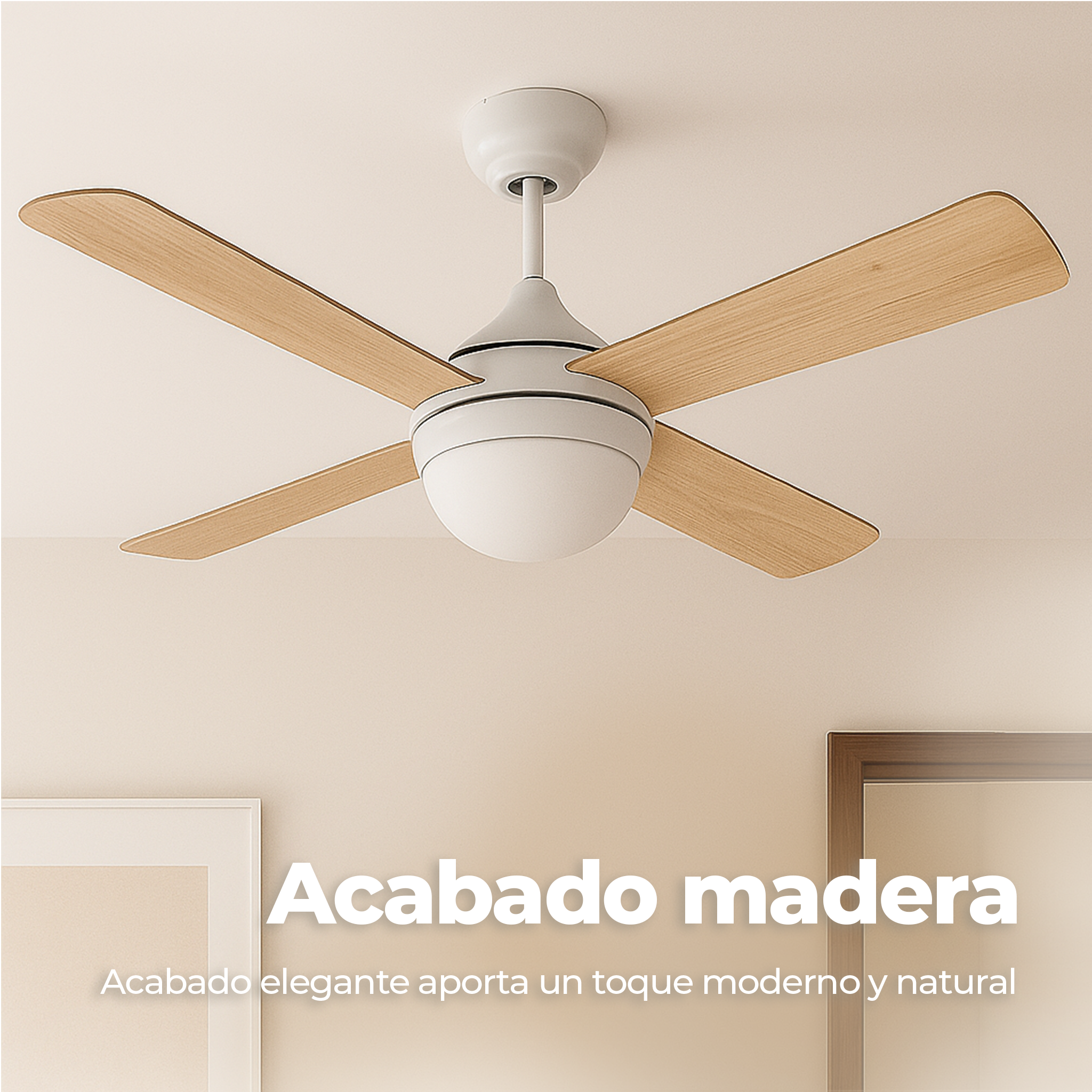Ventilador de techo EVVO V440 Wood