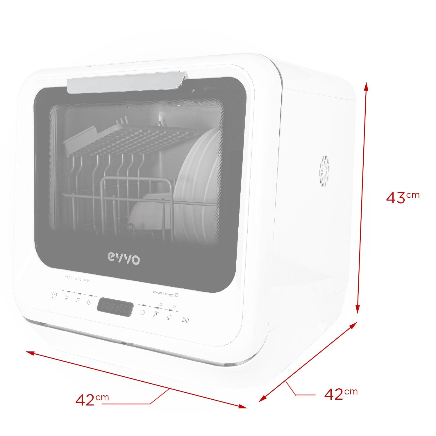 Lavavajillas EVVO Mini D Trip Reacondicionado Clase A