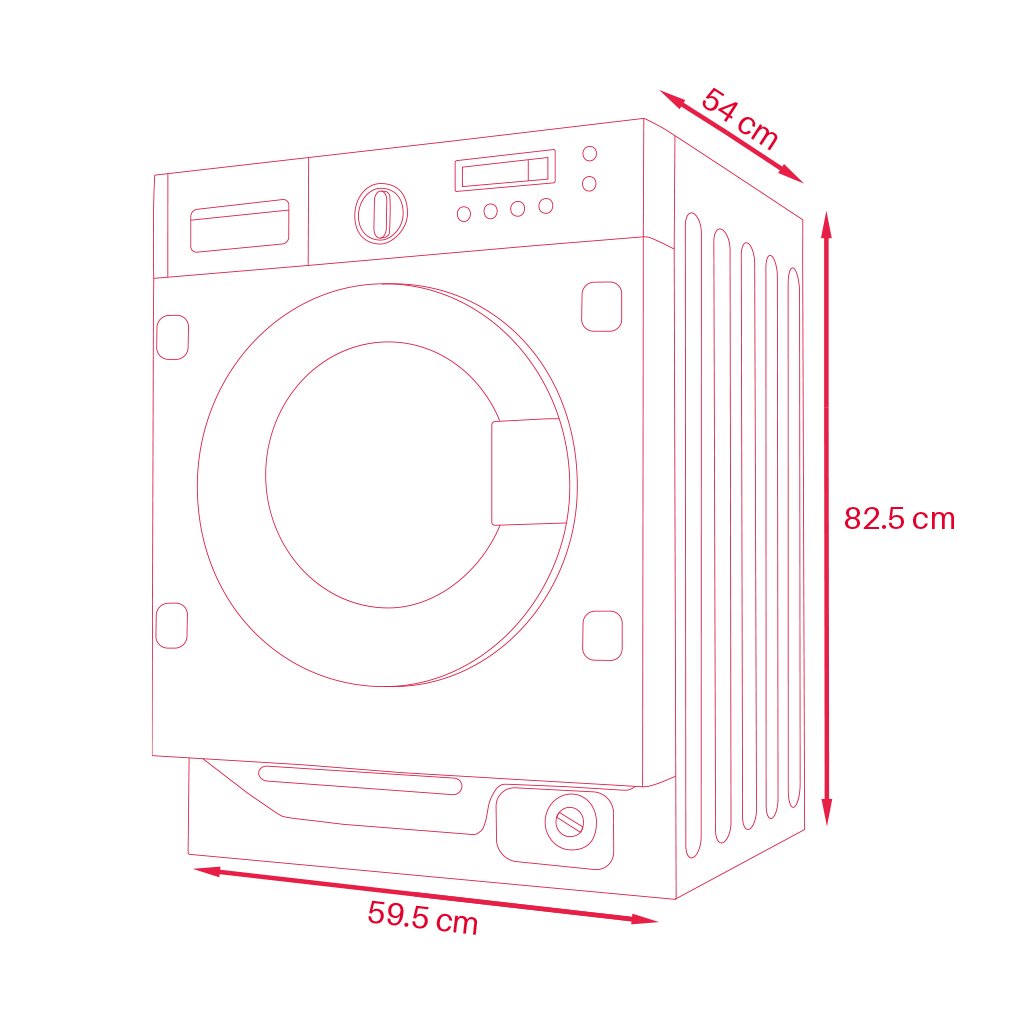 LAVADORA INTEGRABLE EVVO I8W