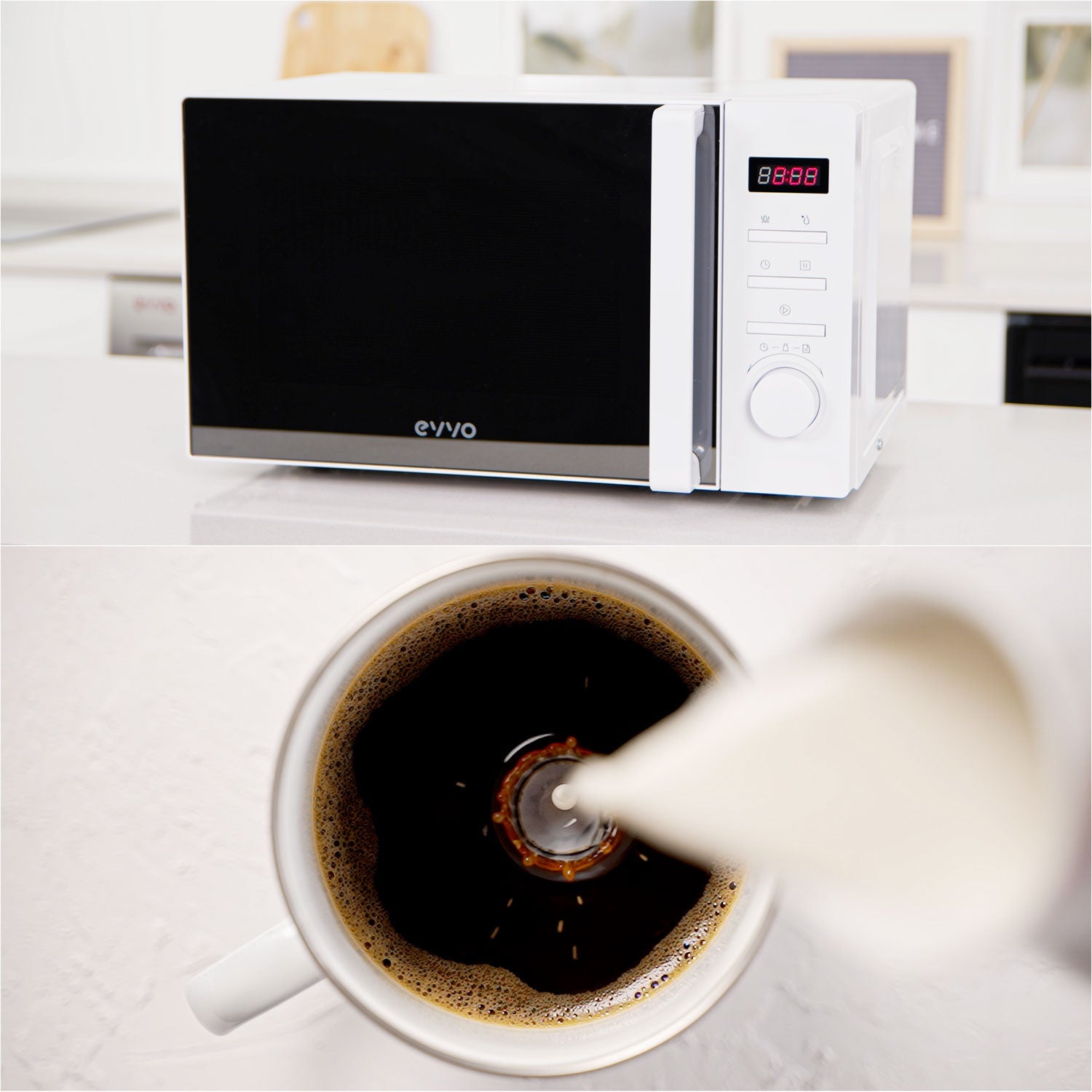 Microondas Blanco M2W Mirror Reacondicionado Clase A