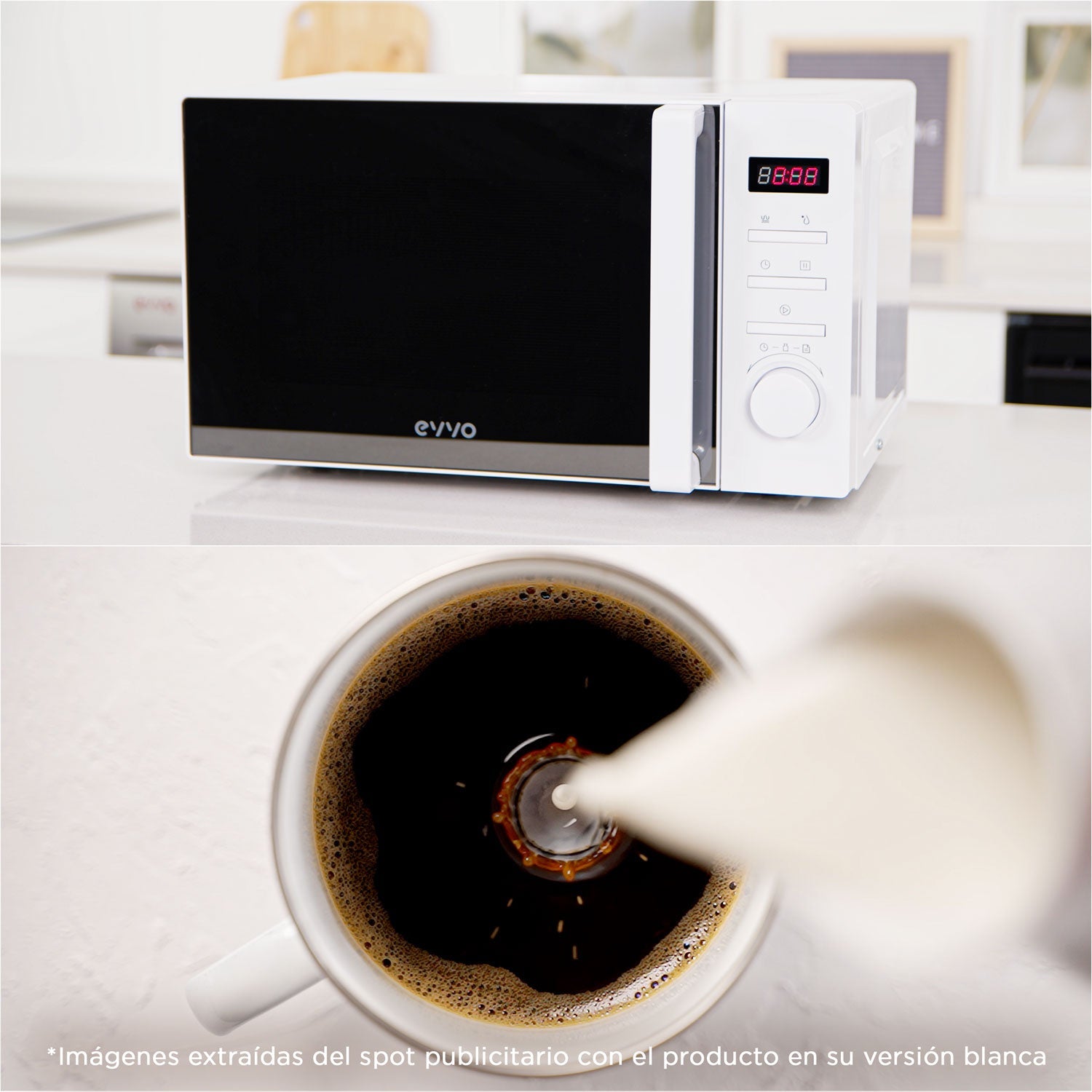 Microondas Negro M2B Mirror Reacondicionado Clase A