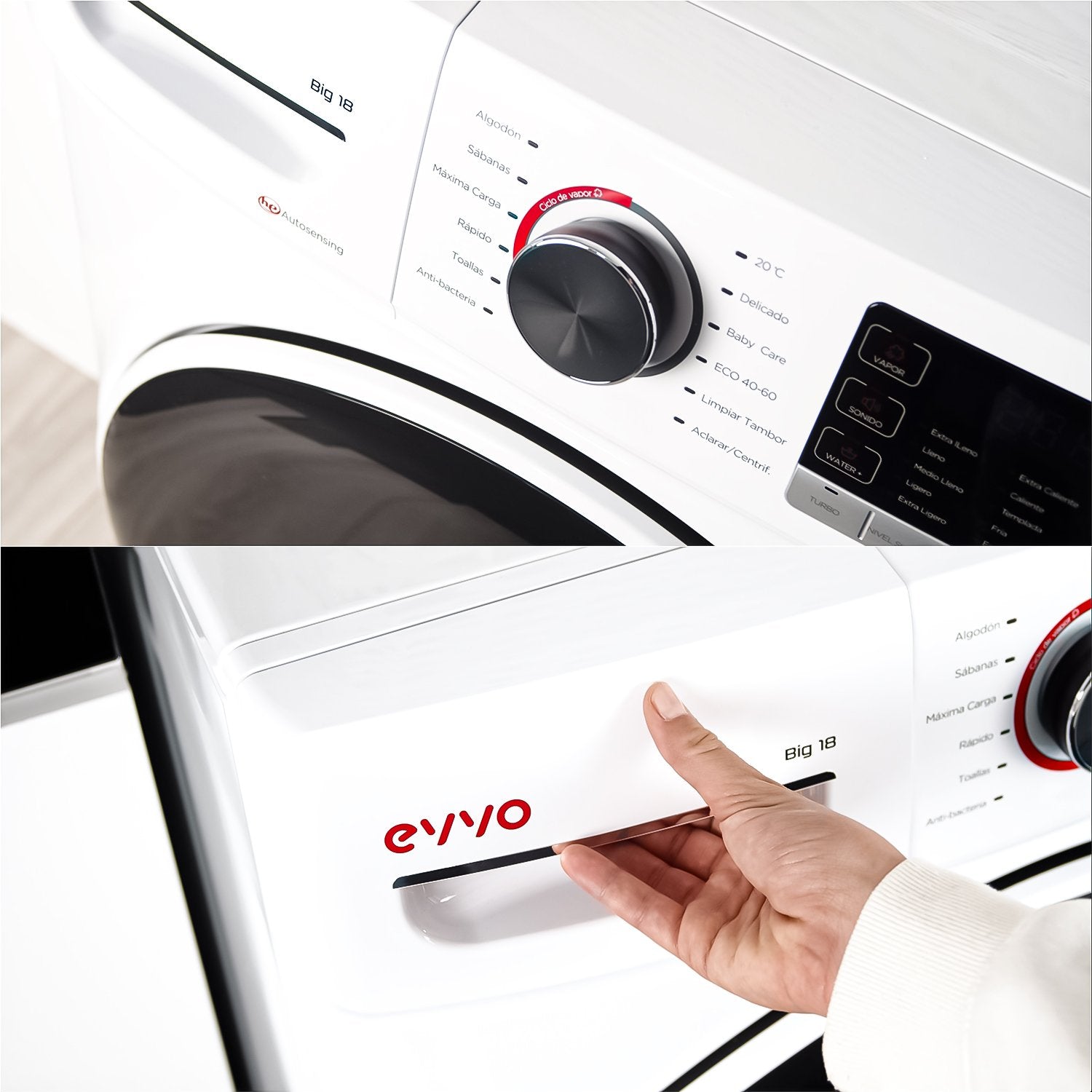 Lavadora EVVO Big 18