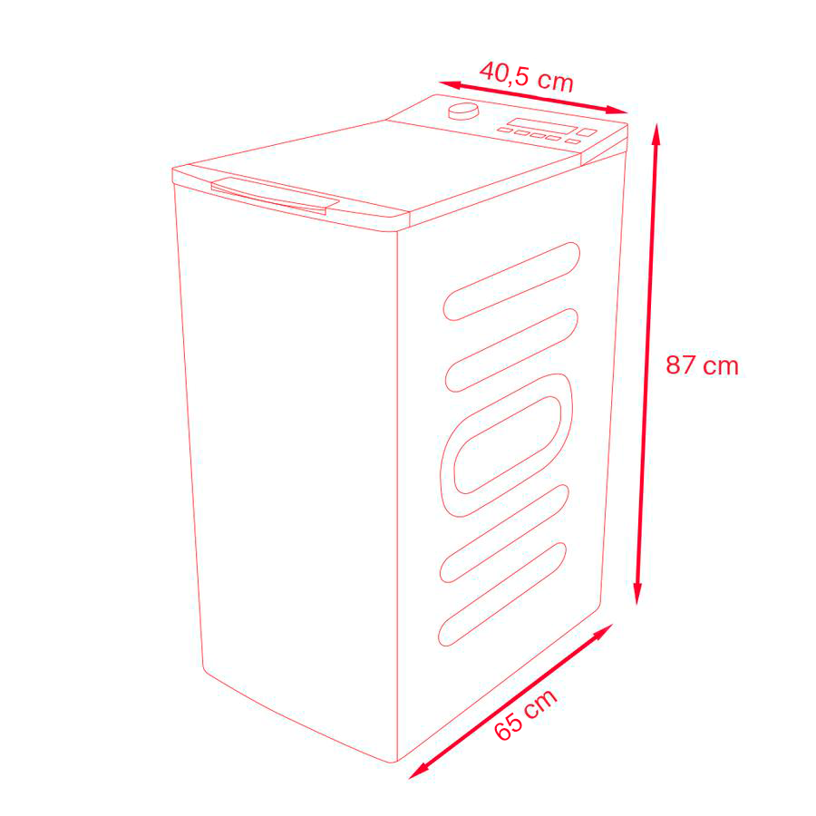 LAVADORA CARGA SUPERIOR EVVO T8