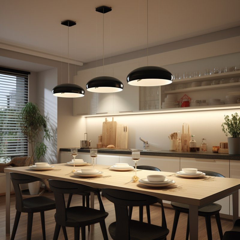 Descubre cómo iluminar una cocina abierta al salón apropiadamente