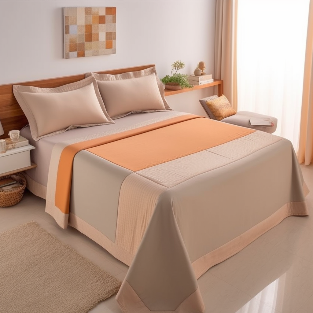 Colchón de espuma viscoelástica, cama individual, colcha, colchón