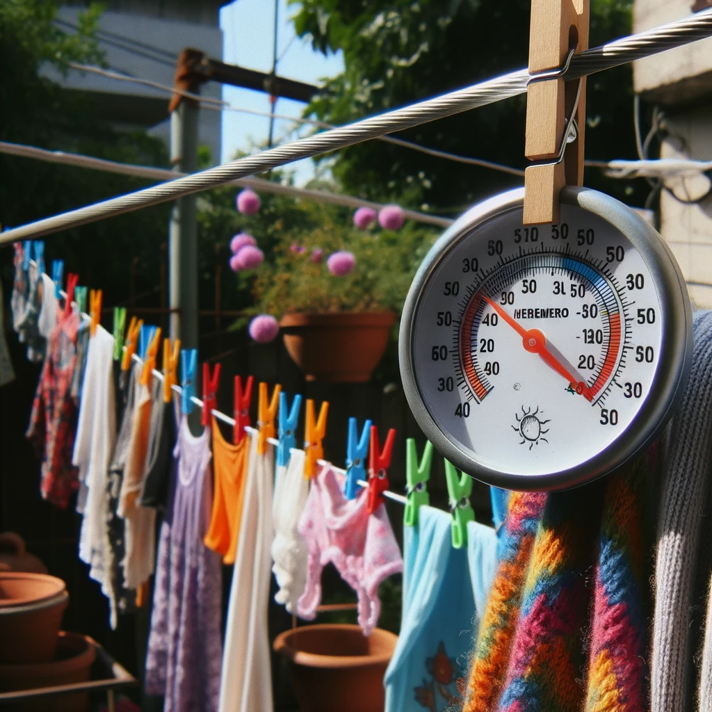 ¿A qué temperatura poner la secadora?