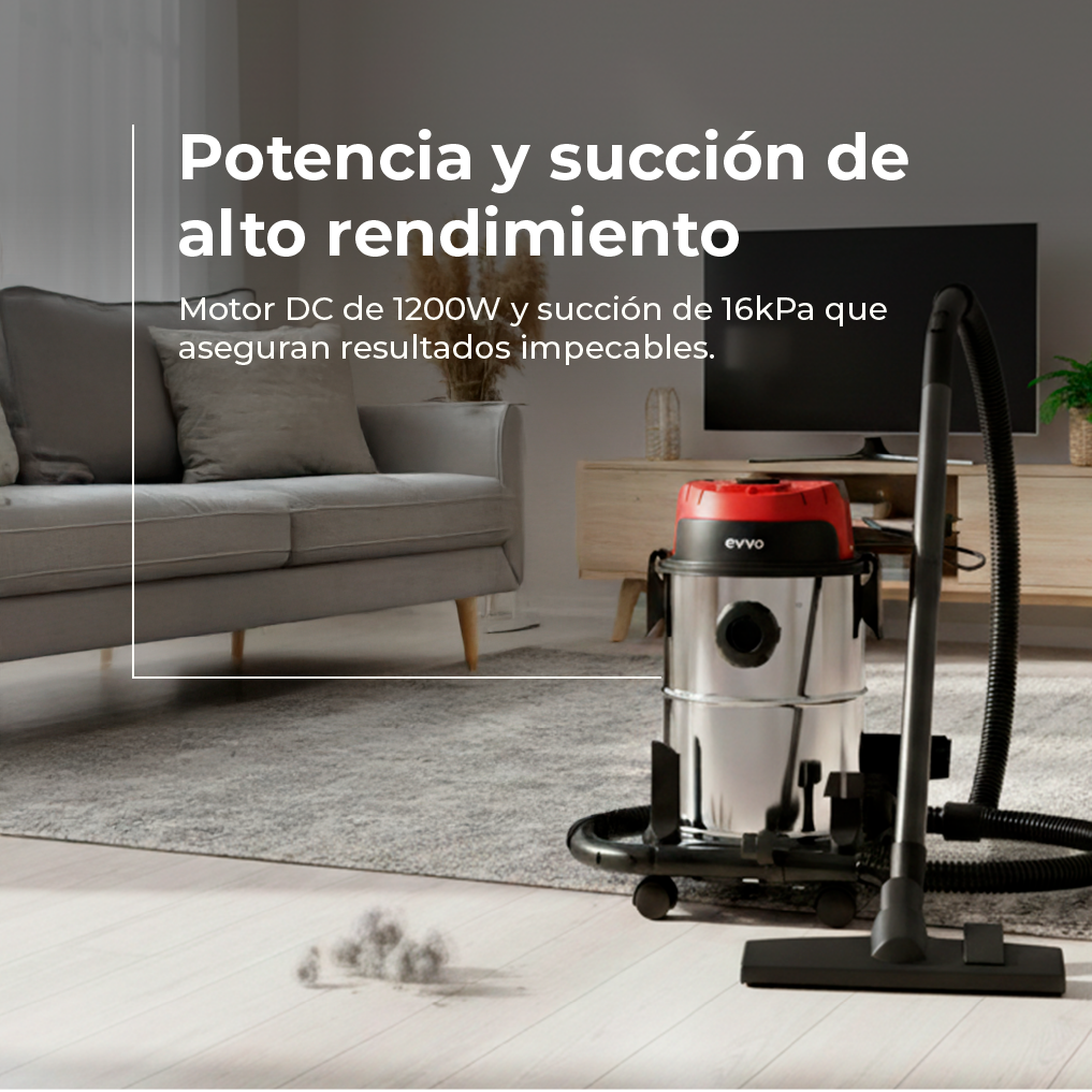 Aspirador de Sólidos y Líquidos EVVO AE82