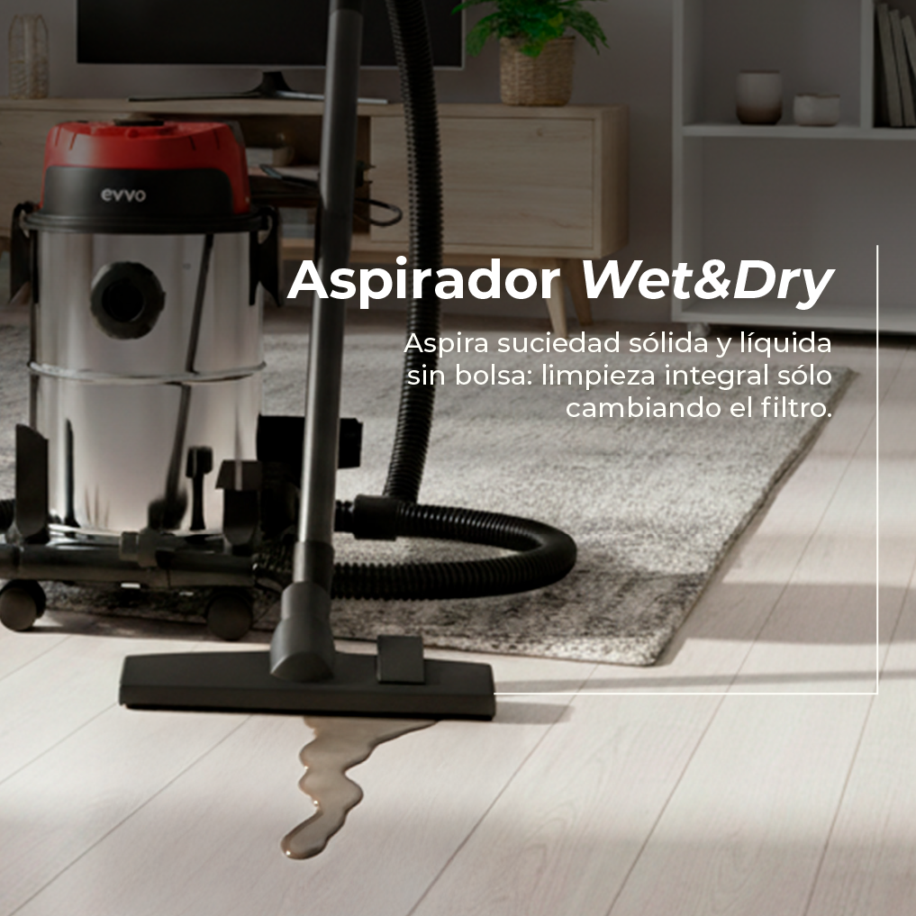 Aspirador de Sólidos y Líquidos EVVO AE82