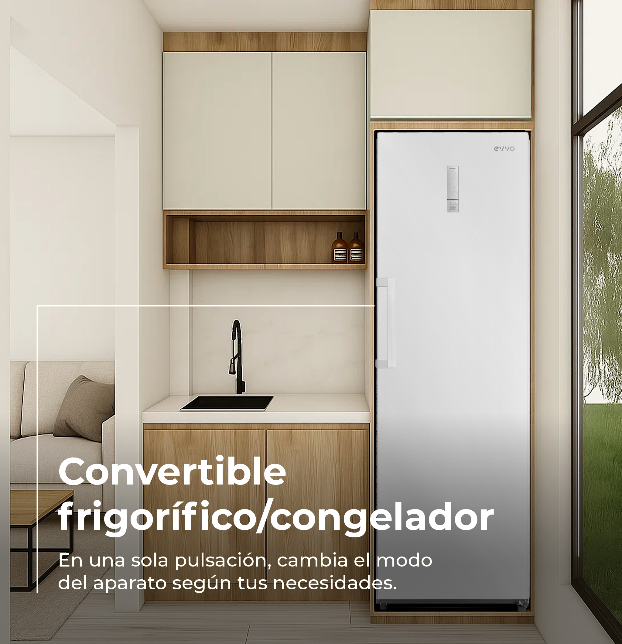 Congelador Vertical EVVO ICE 273