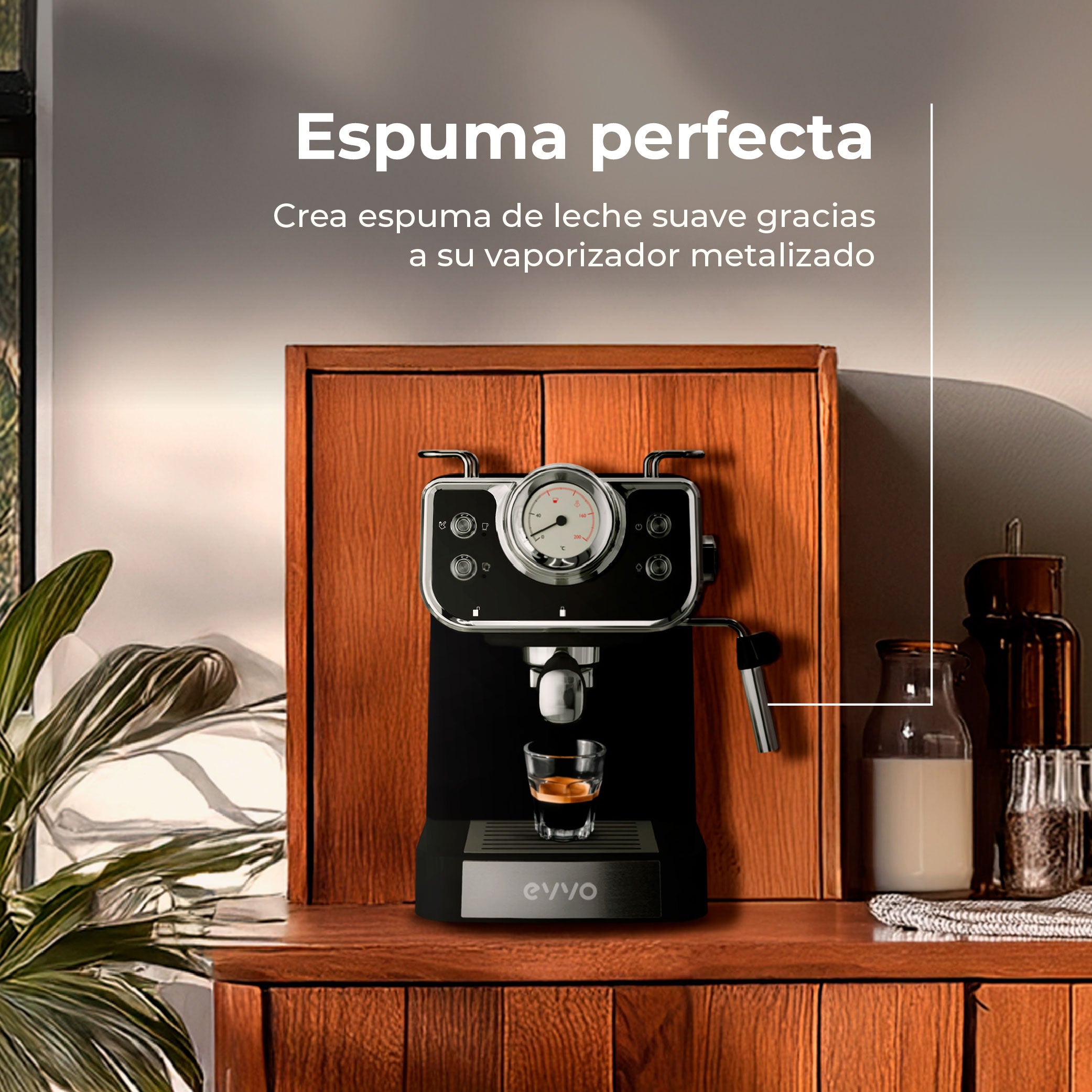 Cafetera Espresso EVVO Intensa Retro