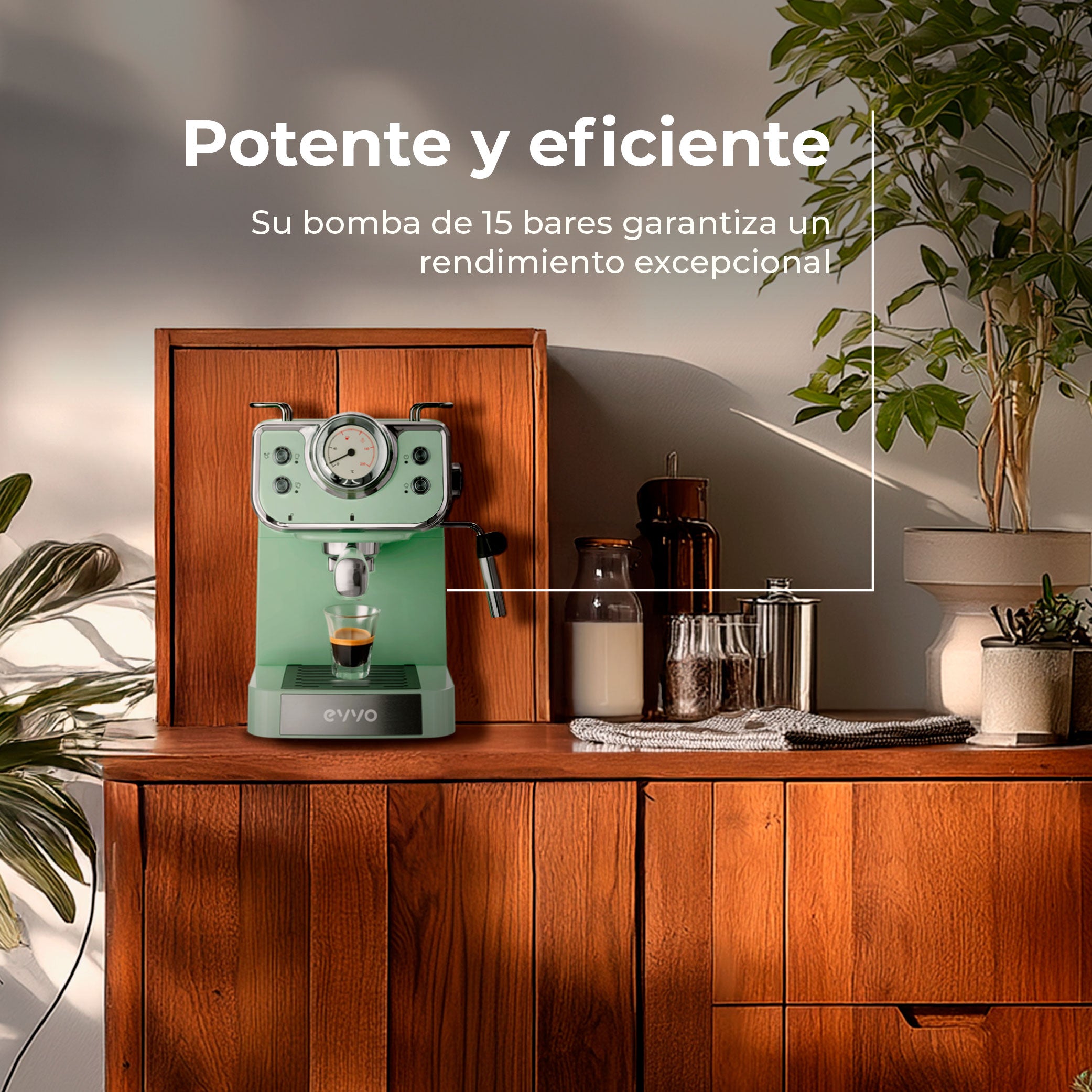 Cafetera Espresso EVVO Intensa Retro