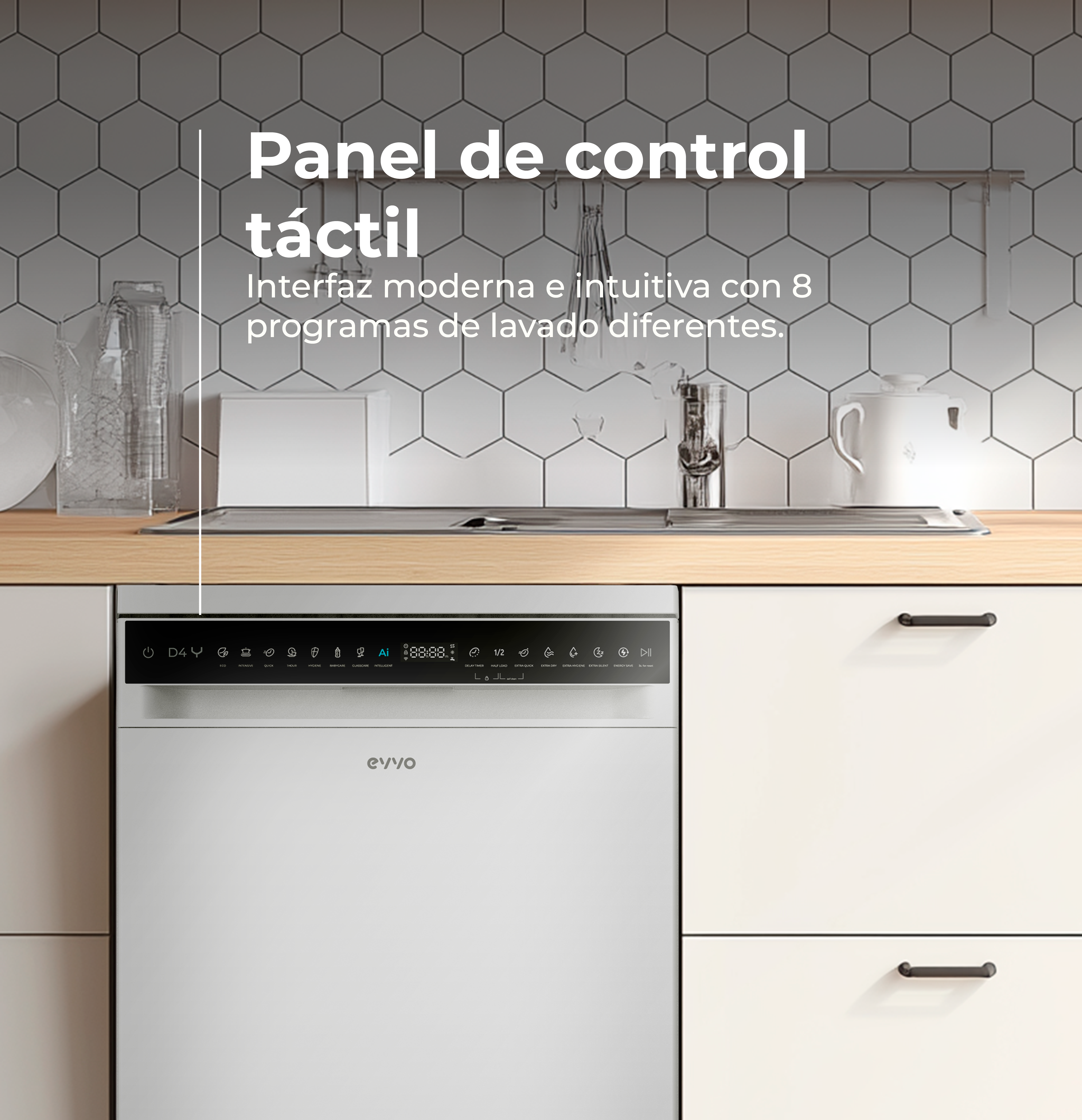 Lavavajillas EVVO D4Y