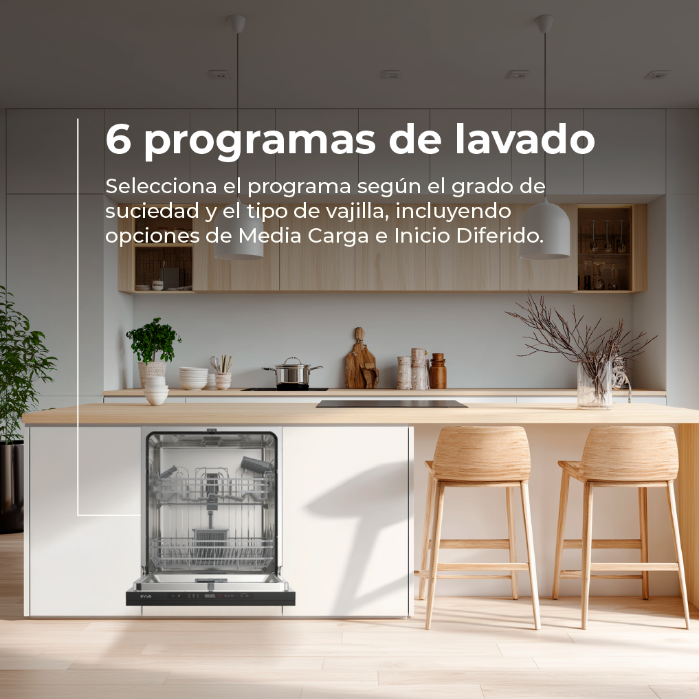Lavavajillas Integrable EVVO Di.2Y