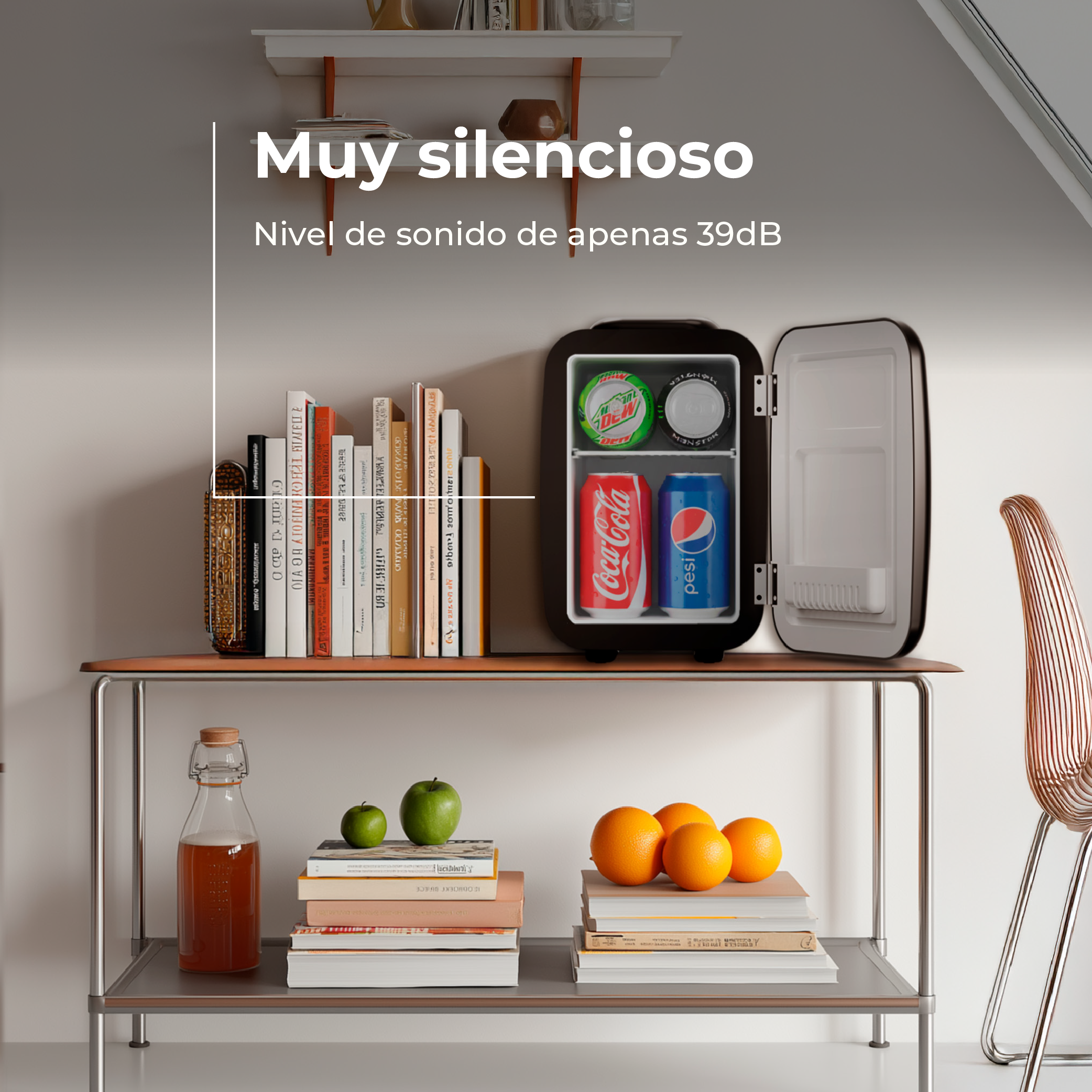 Nevera Mini Evvo F4 Retro