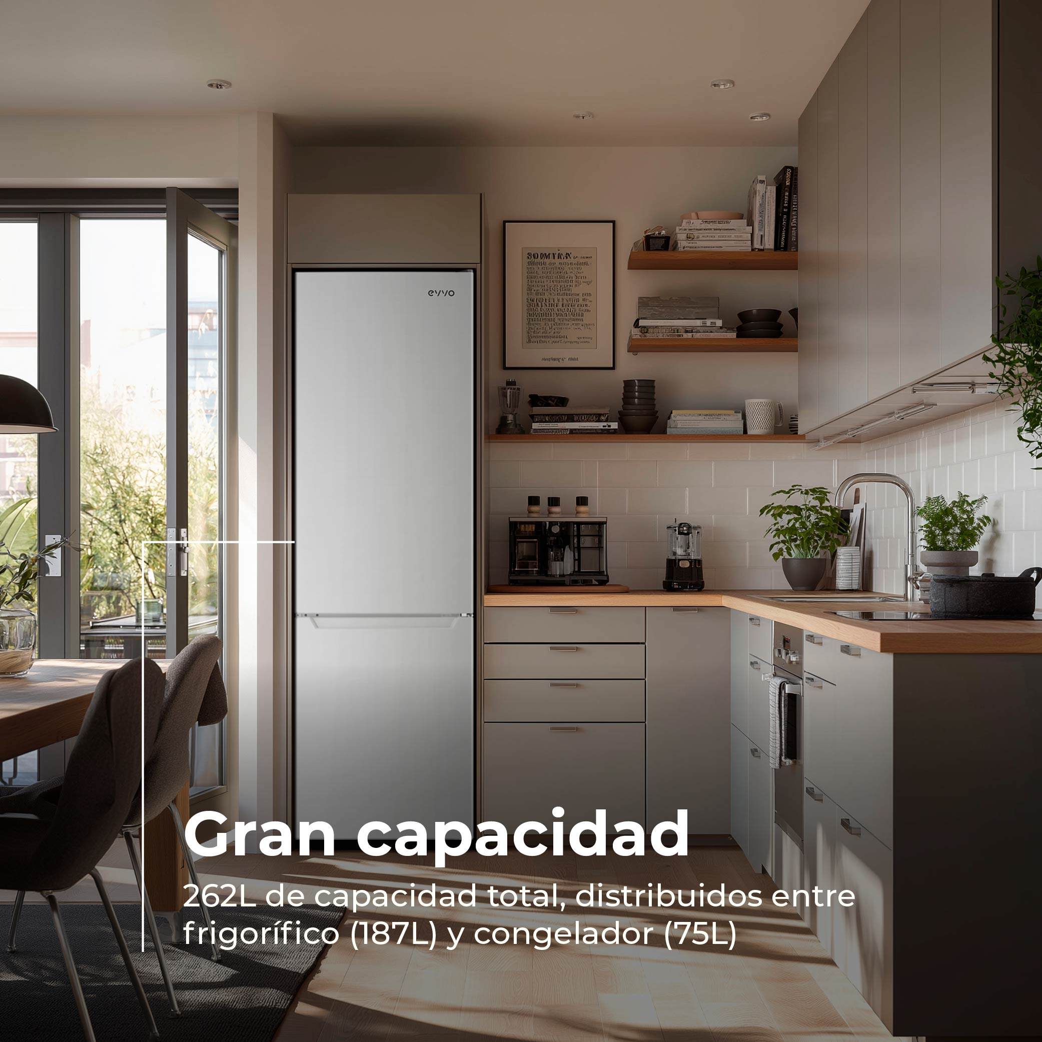 Frigorífico Combi EVVO F51