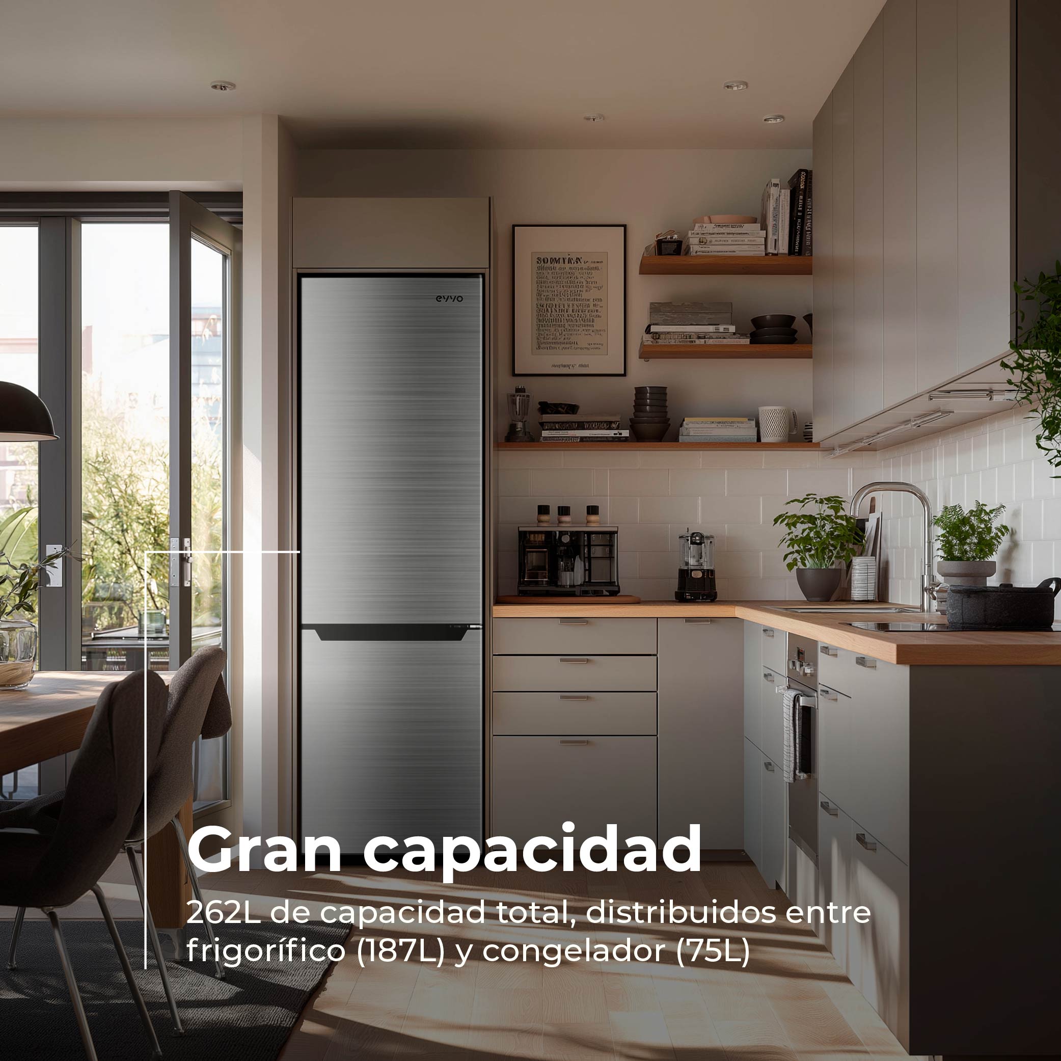 Frigorífico Combi EVVO F51