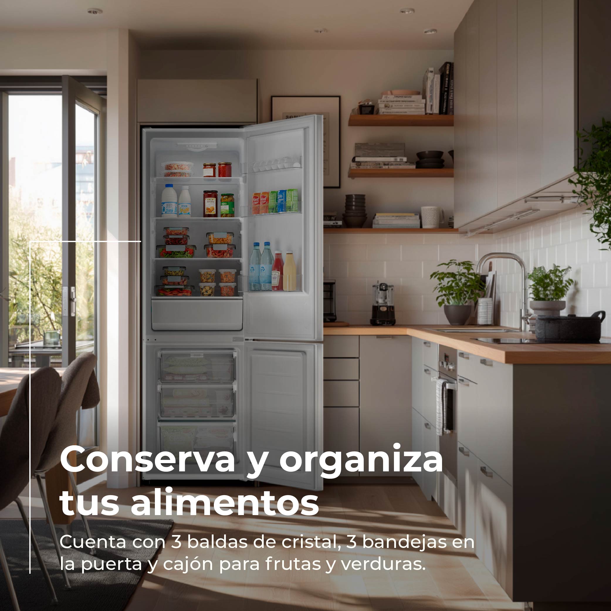 Frigorífico Combi EVVO F51