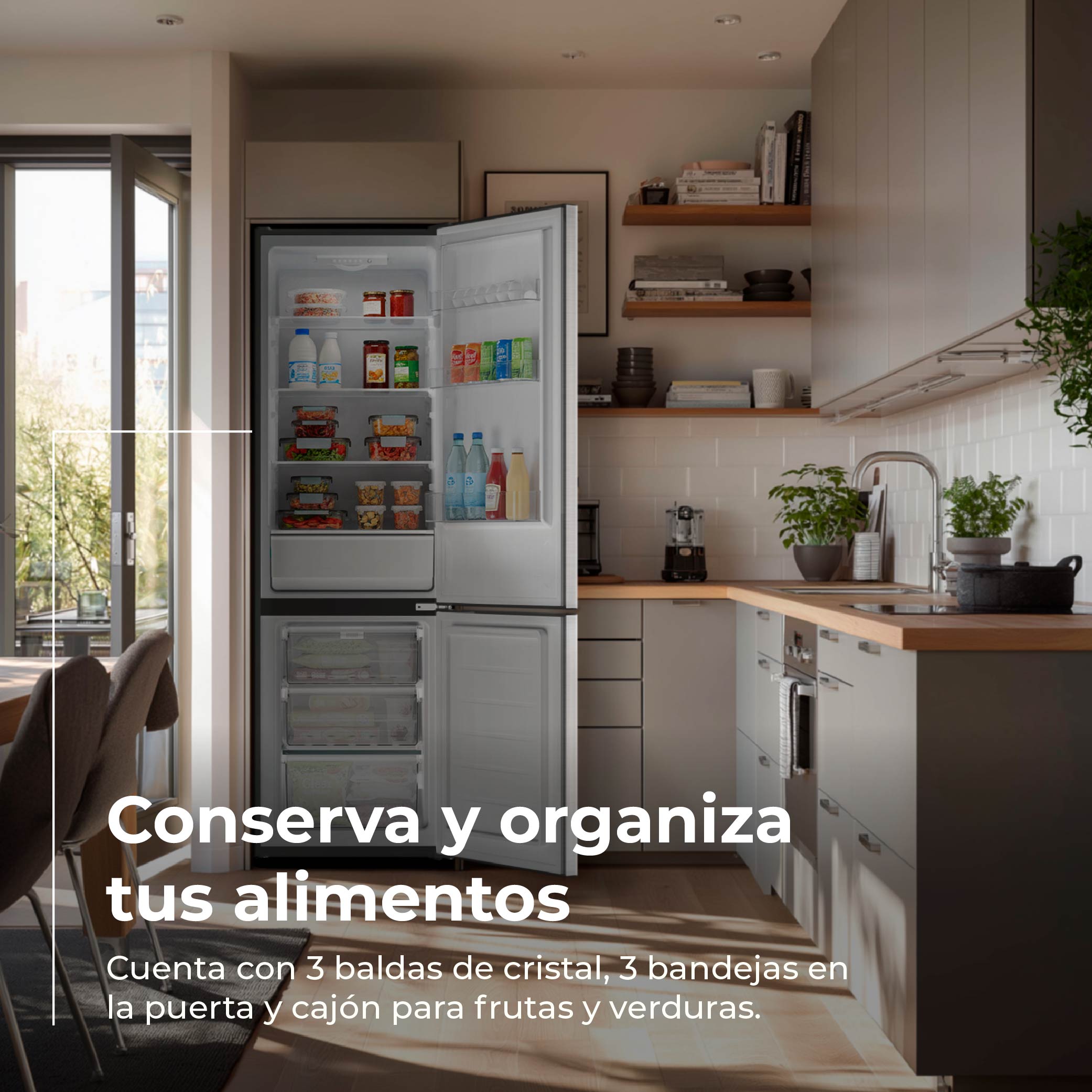 Frigorífico Combi EVVO F51