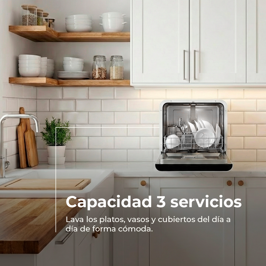 Lavavajillas EVVO Mini D Trip 3