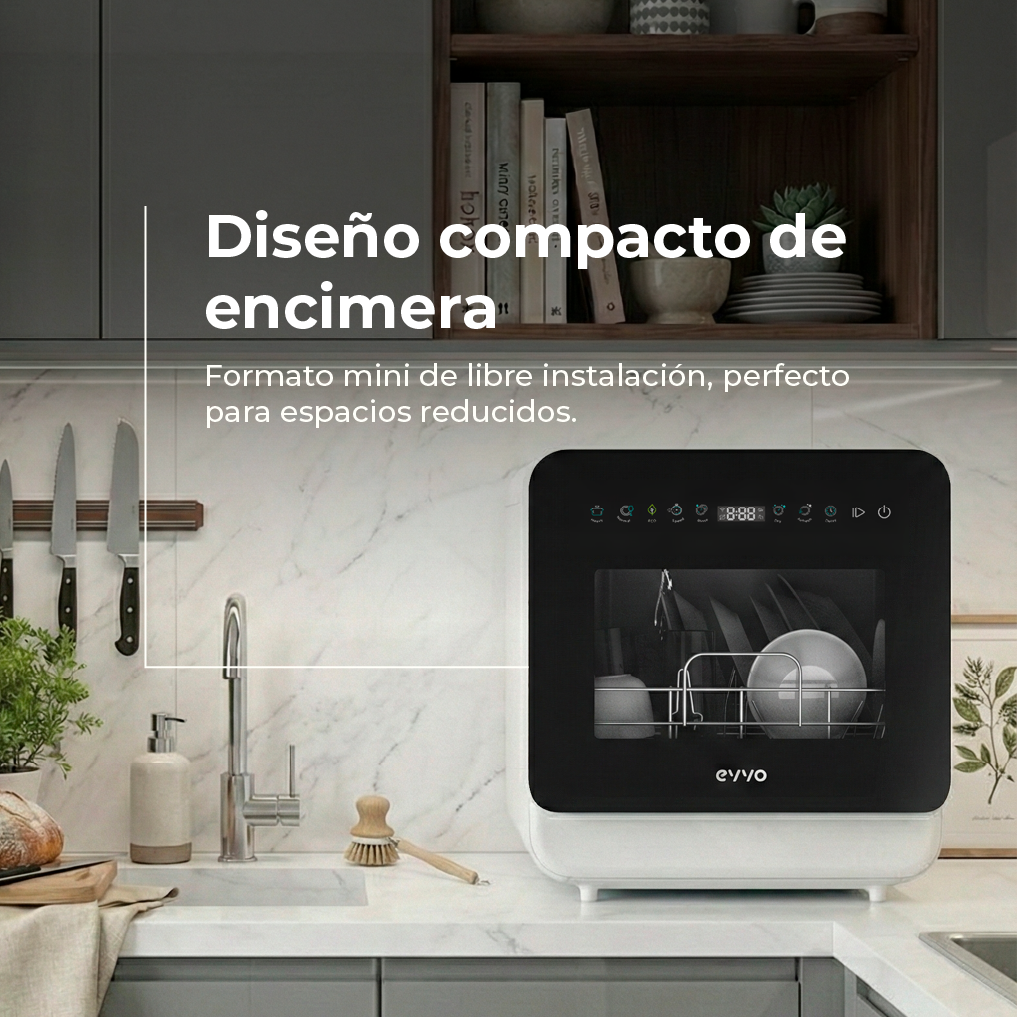 Lavavajillas EVVO Mini D Trip 3