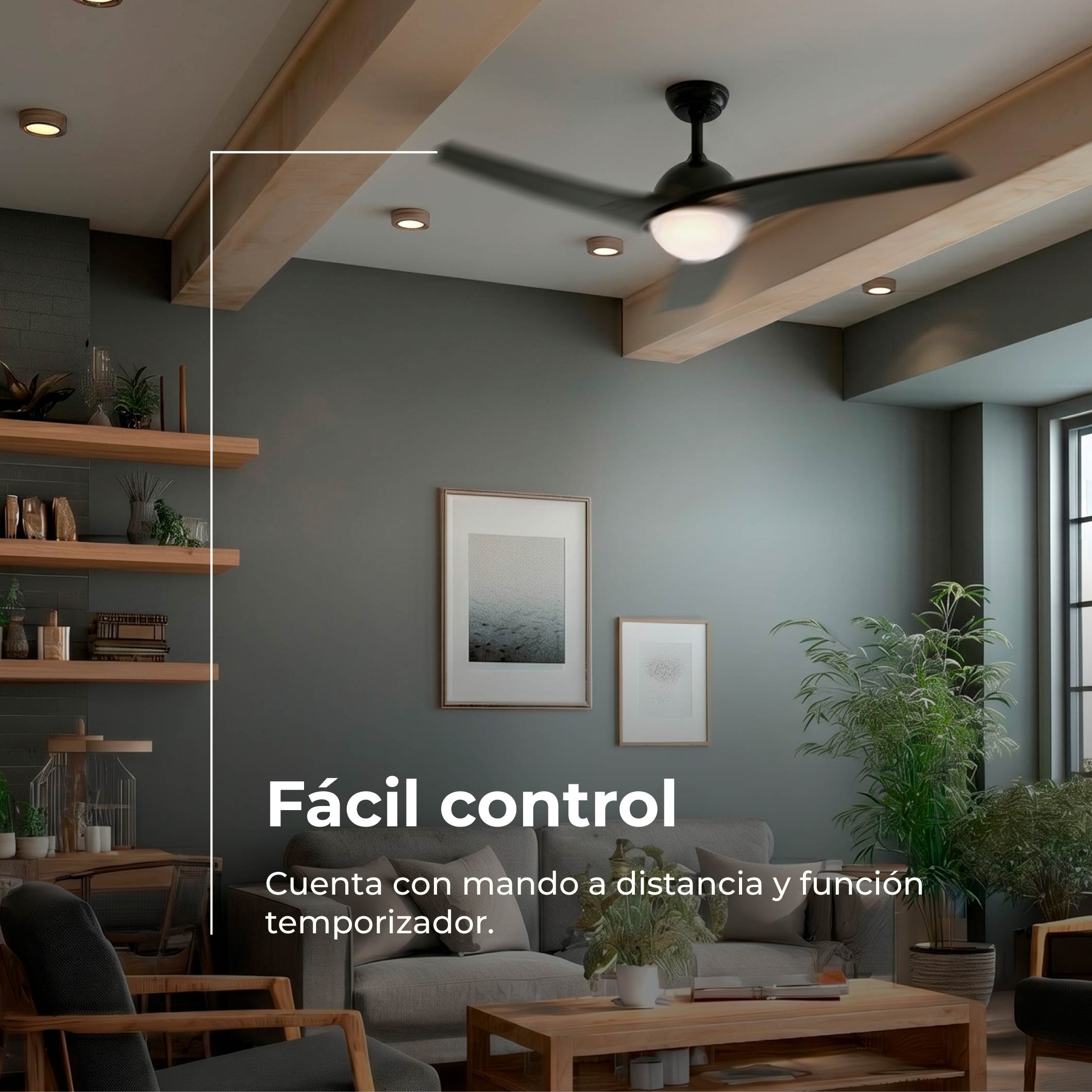 Ventoinha de teto EVVO V522