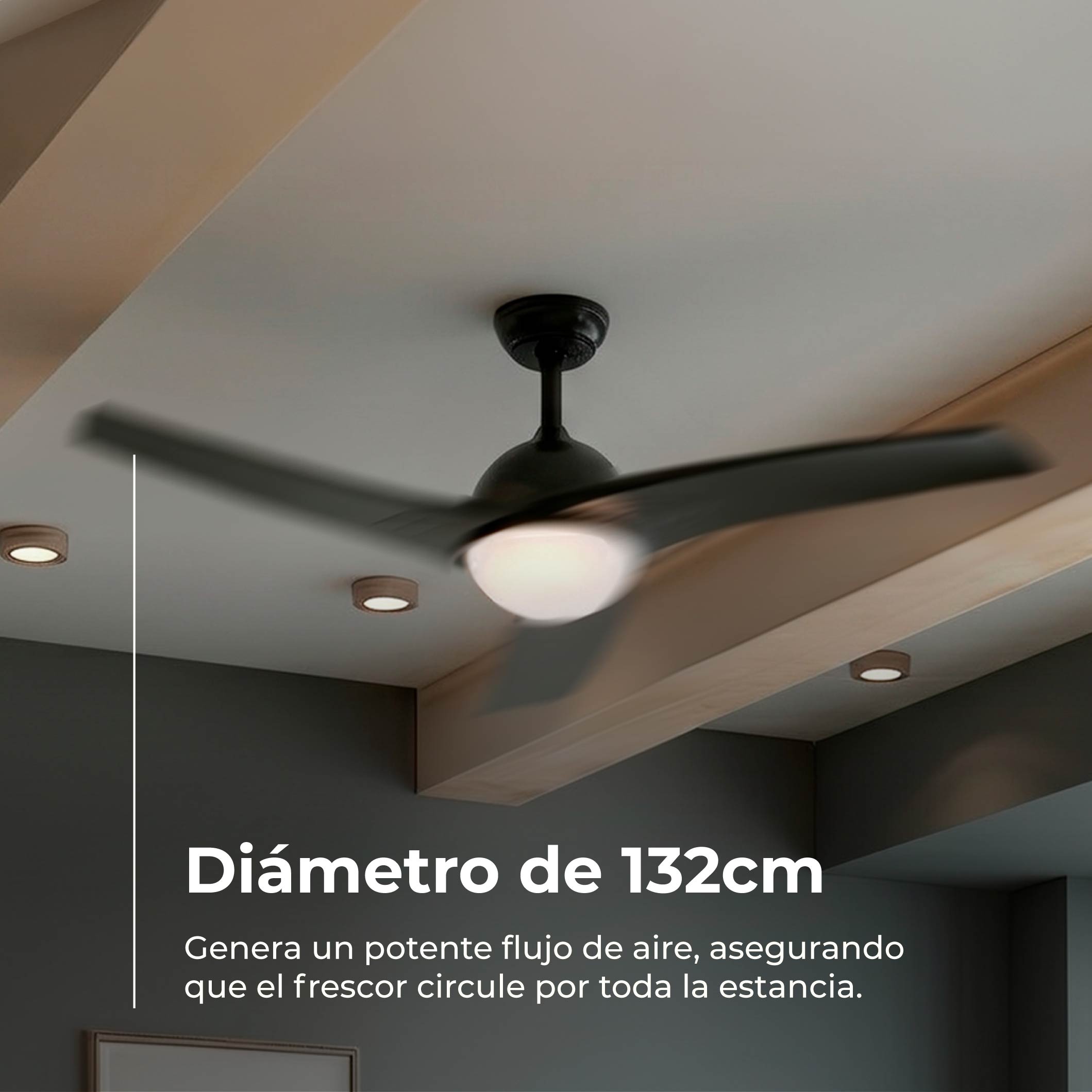 Ventoinha de teto EVVO V522