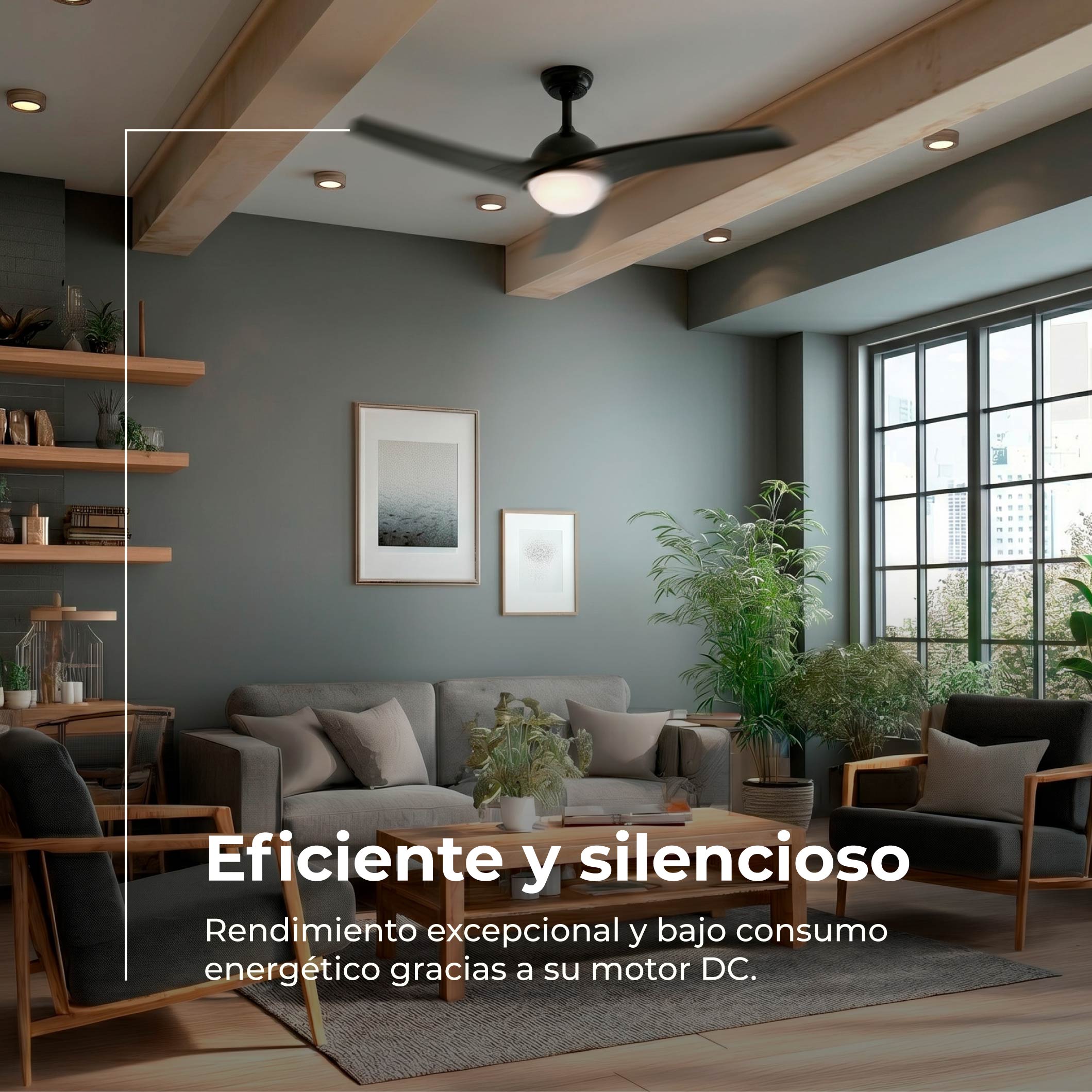 Ventoinha de teto EVVO V522