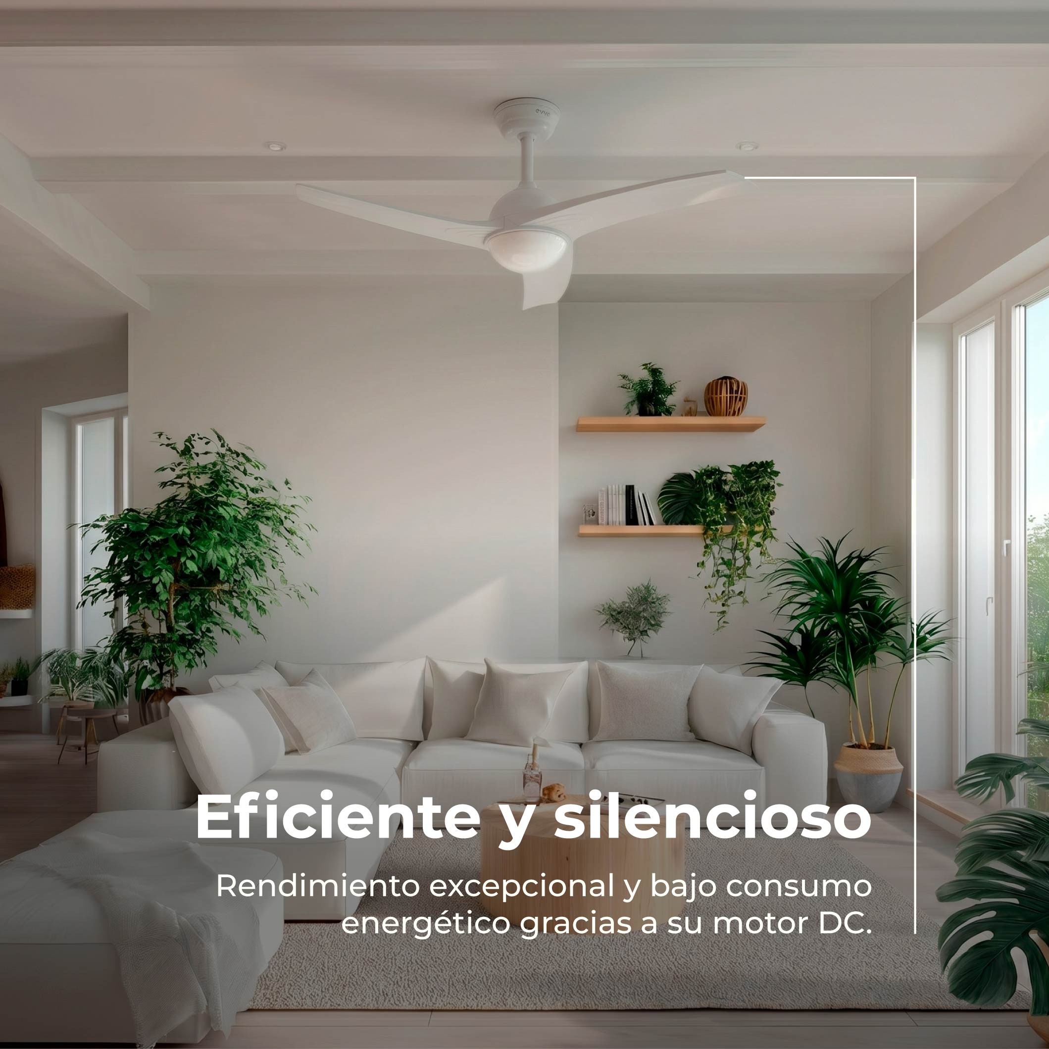 Ventoinha de teto EVVO V522