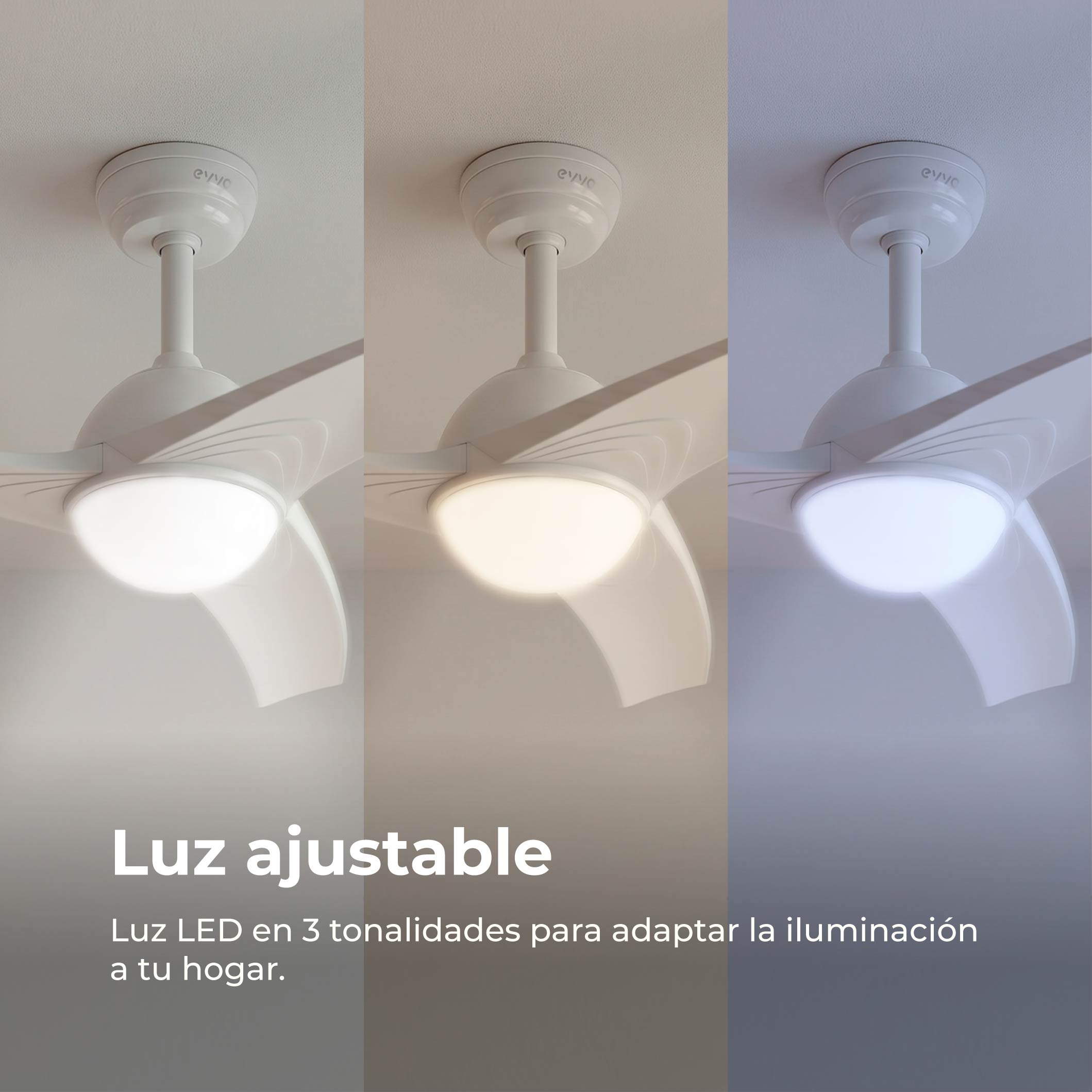 Ventoinha de teto EVVO V522