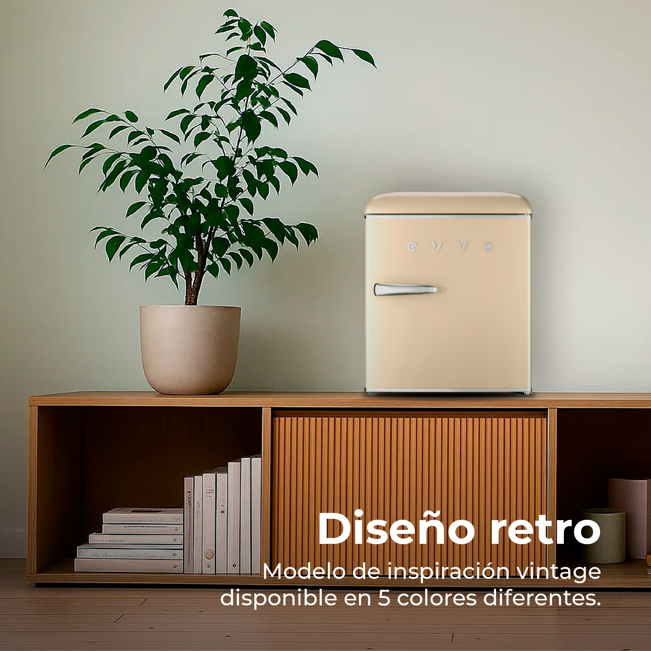 Frigorífico Mini Evvo F20 Retro