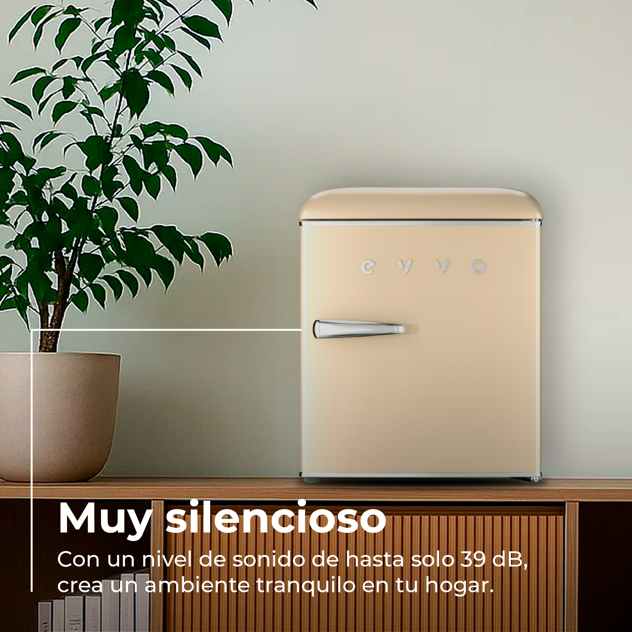 Frigorífico Mini Evvo F20 Retro