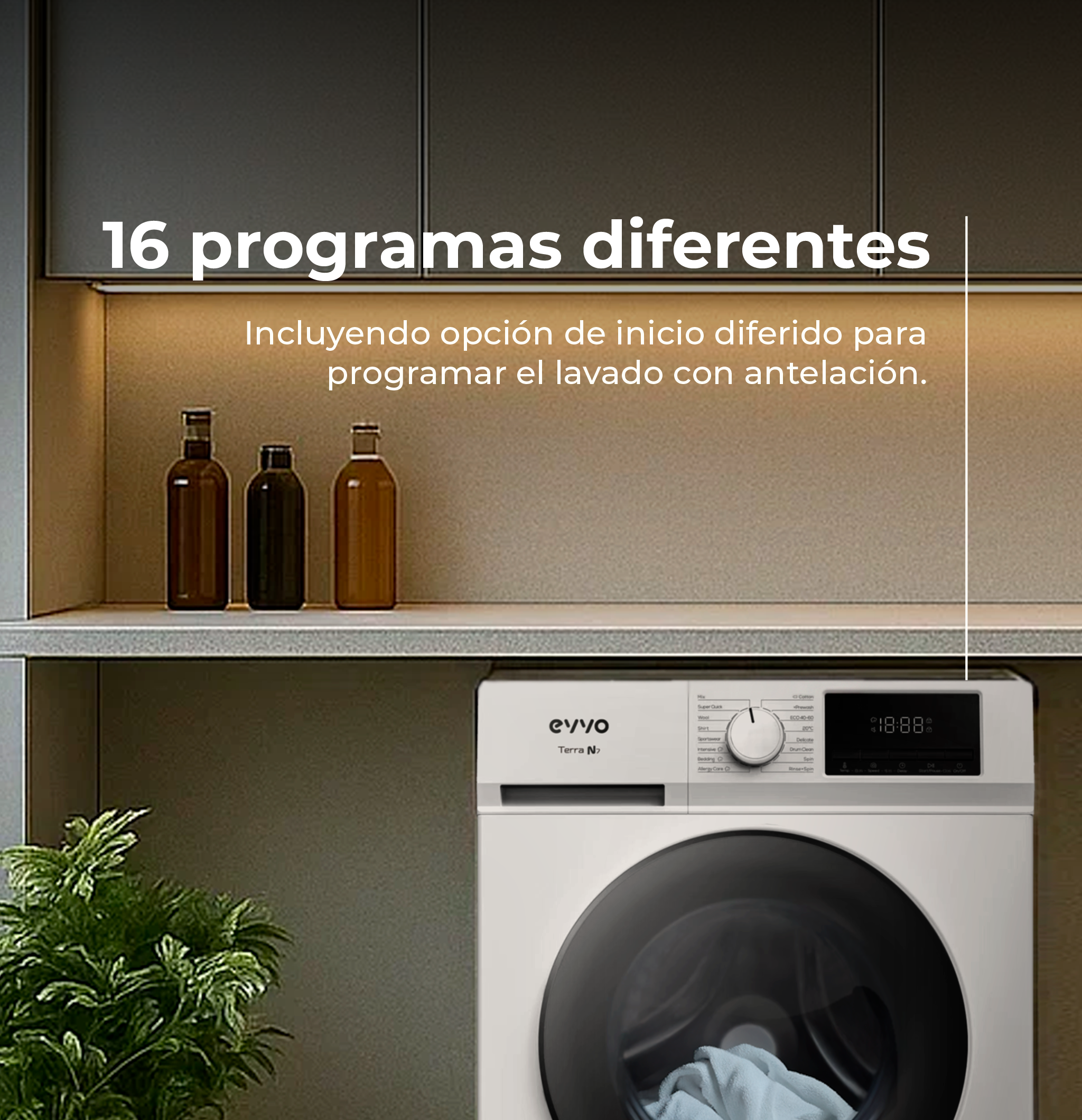 Lavadora EVVO Terra N