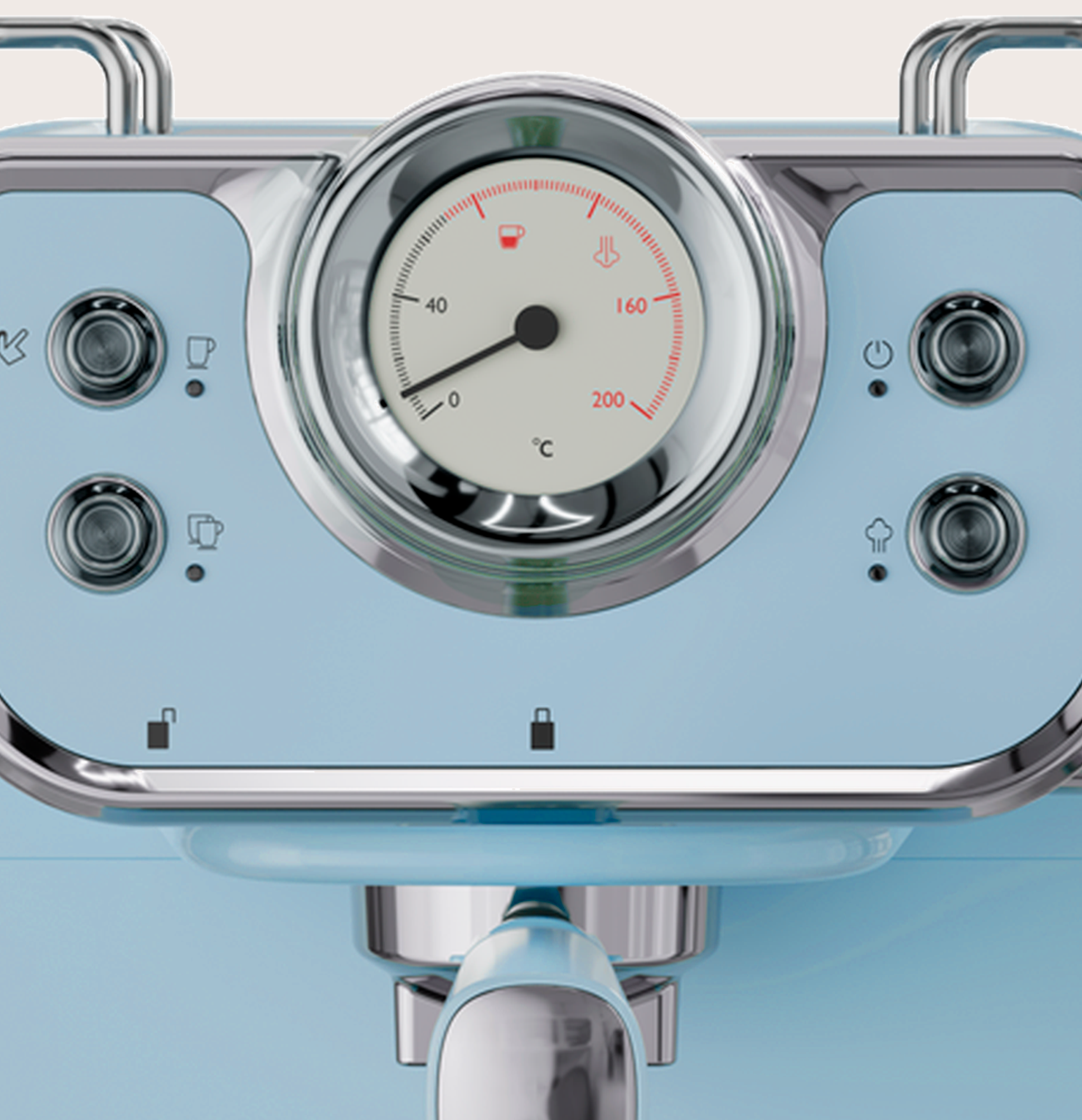 Cafetera Espresso EVVO Intensa Retro