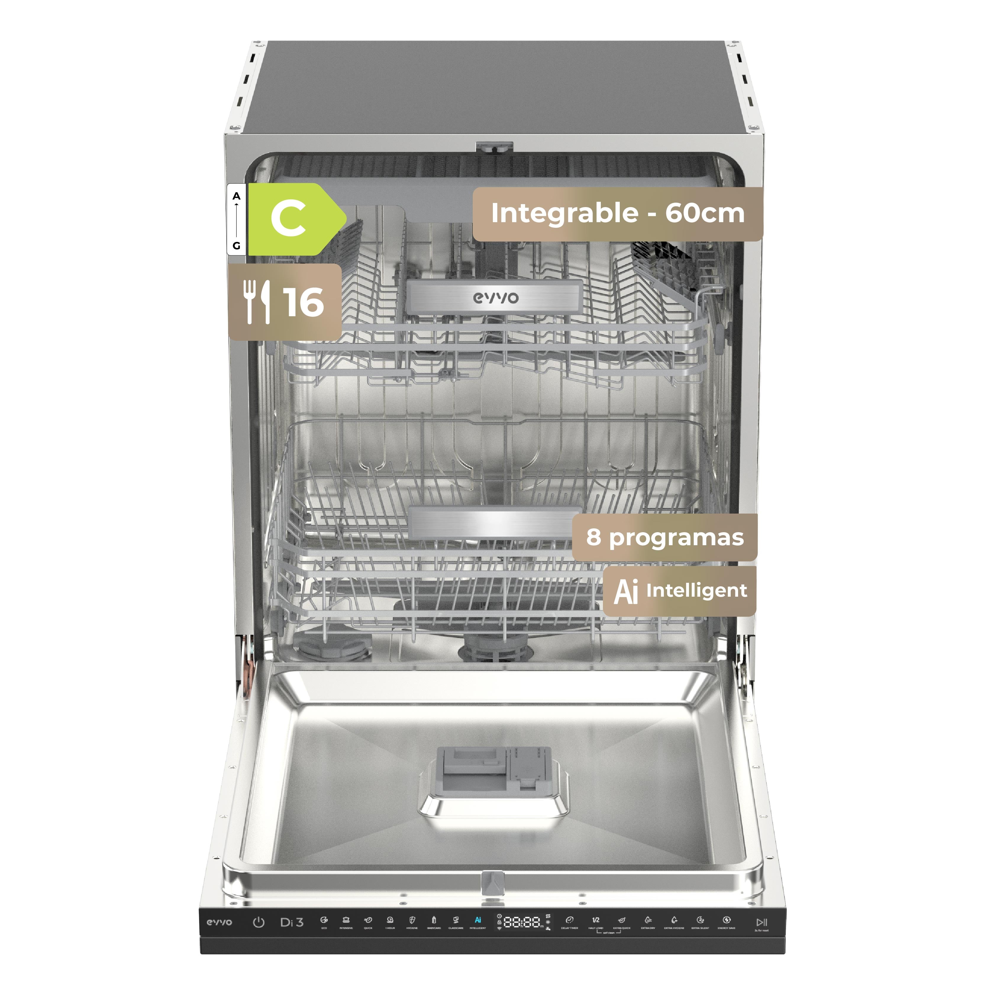 Lavavajillas Integrable EVVO Di.3