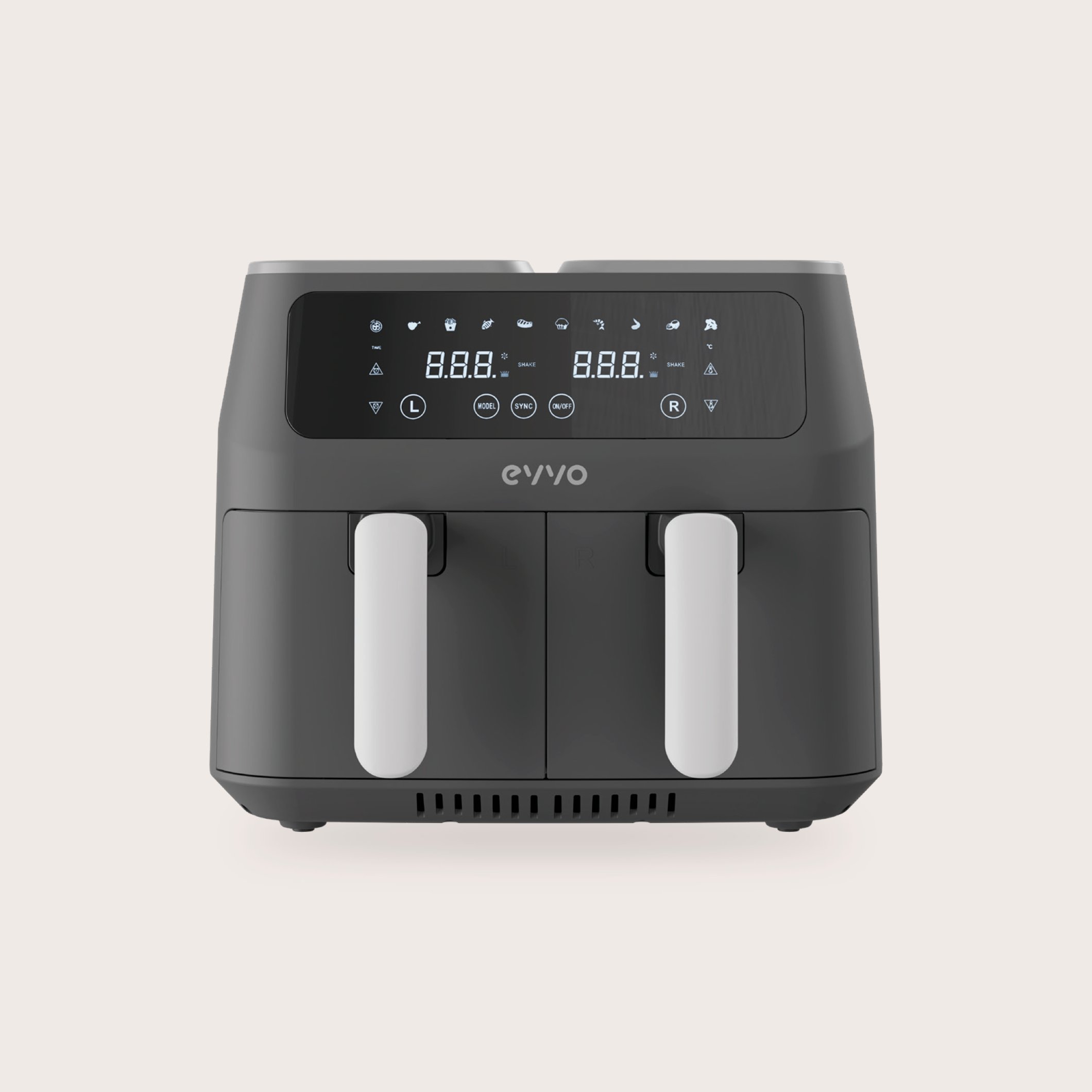 Freidora sin aceite EVVO Tasty Fryer 8L Reacondicionado Clase A